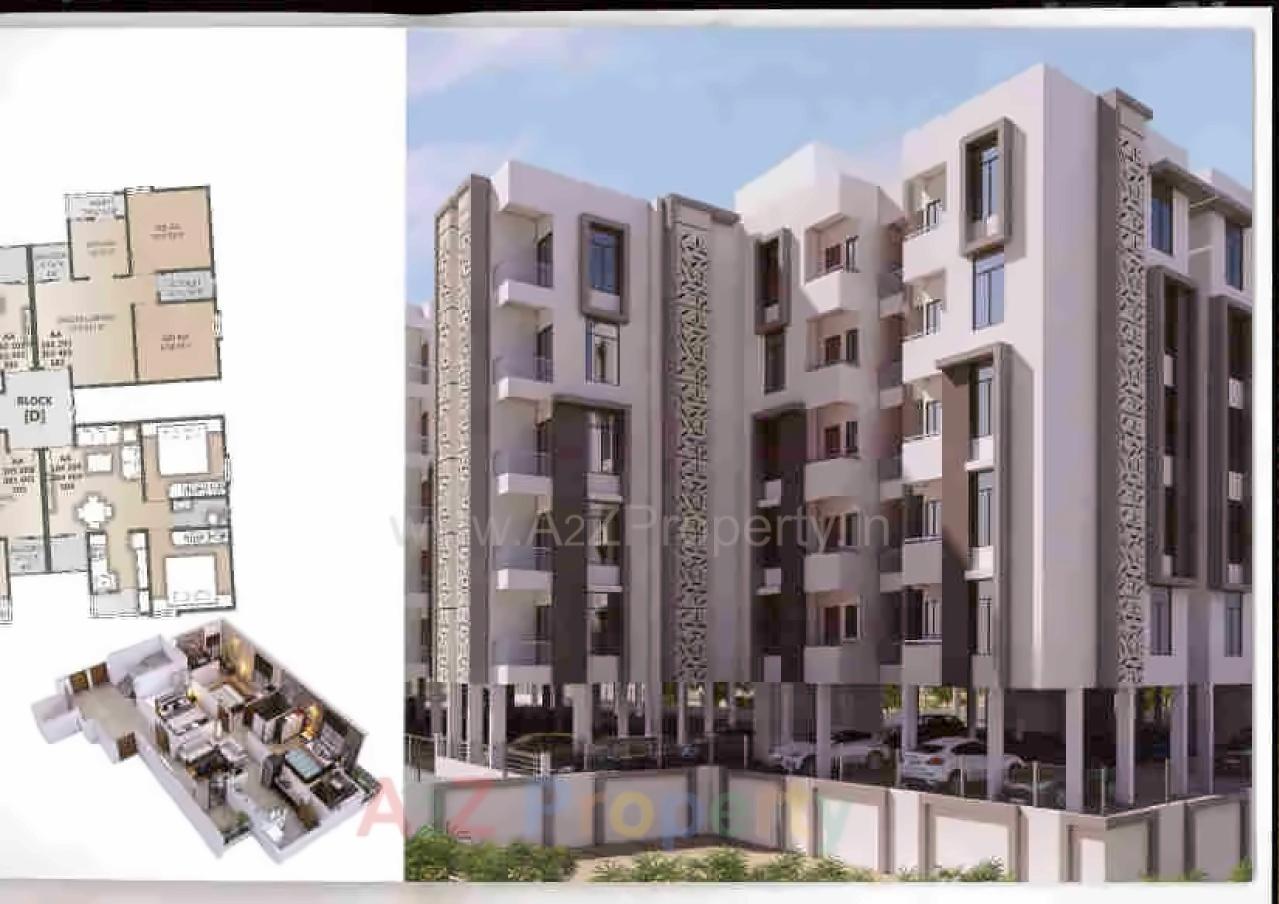 3D Elevation of real estate project Shilpi Dream located at Maktampur, Bharuch, Gujarat