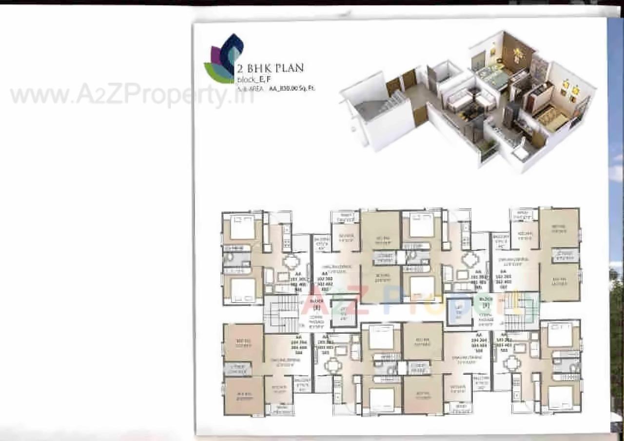 Layout of real estate project Shilpi Dream located at Maktampur, Bharuch, Gujarat