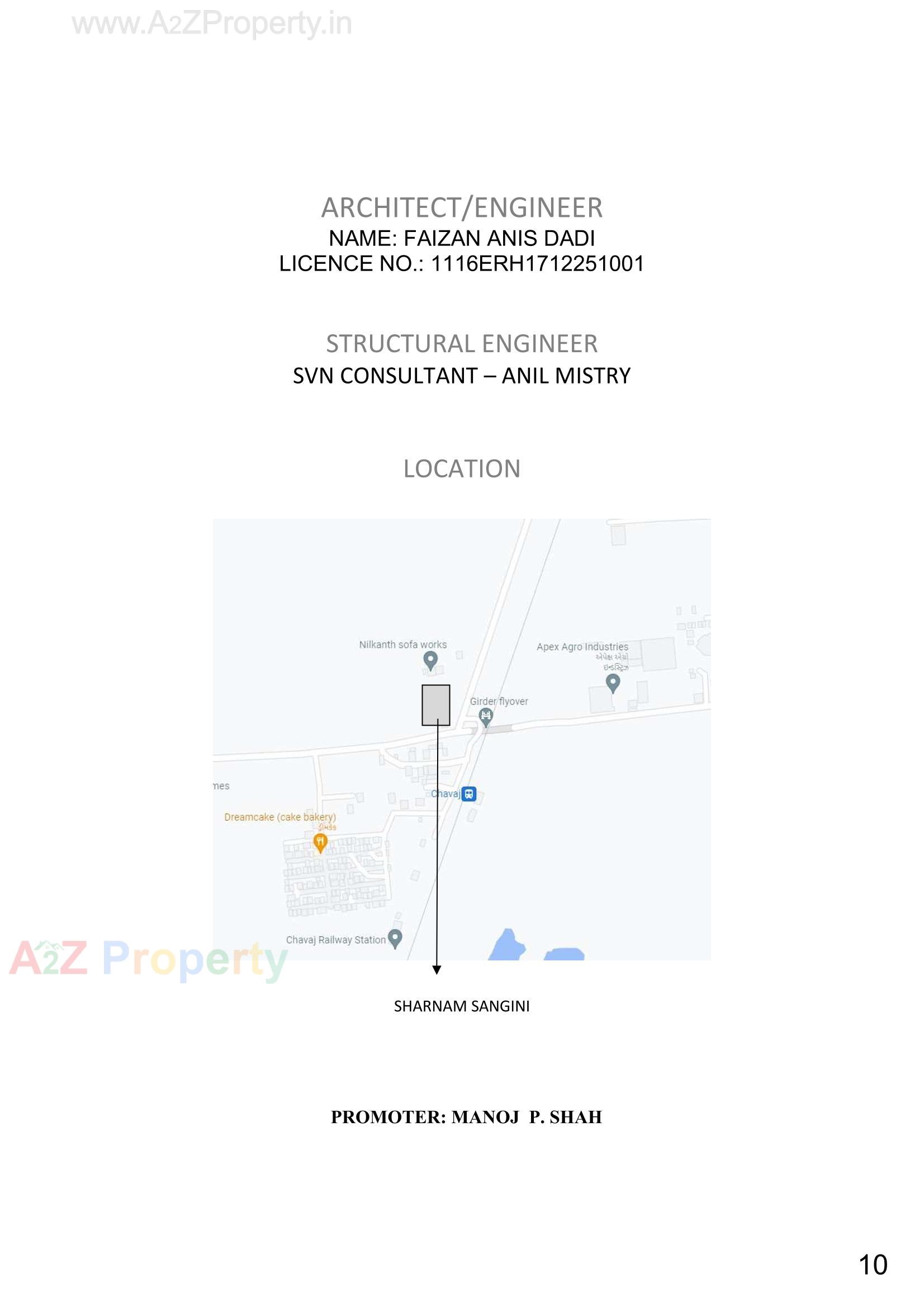  of real estate project Shilpi Sangini located at Chavaj, Bharuch, Gujarat