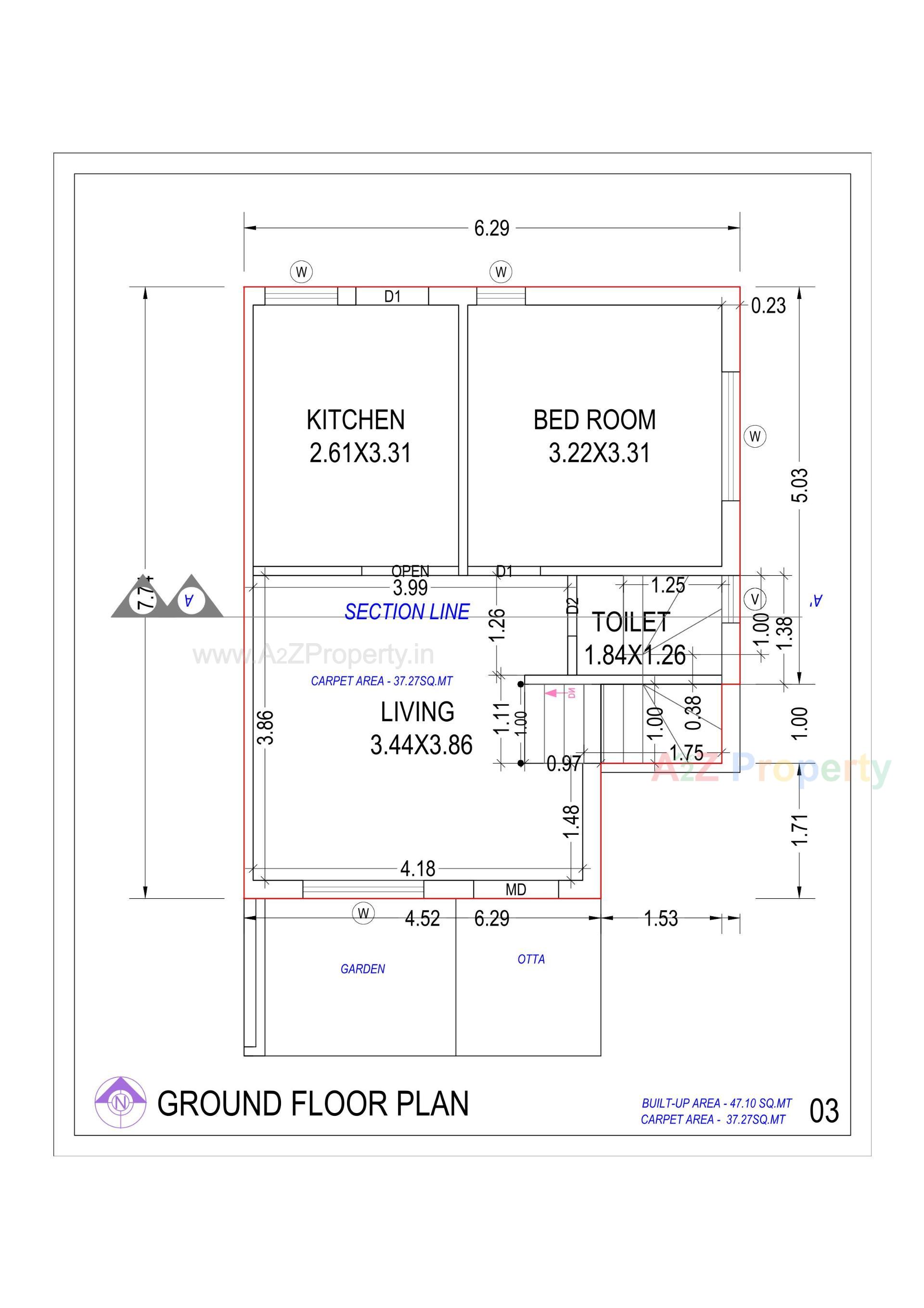  of real estate project Shilpi Sangini located at Chavaj, Bharuch, Gujarat