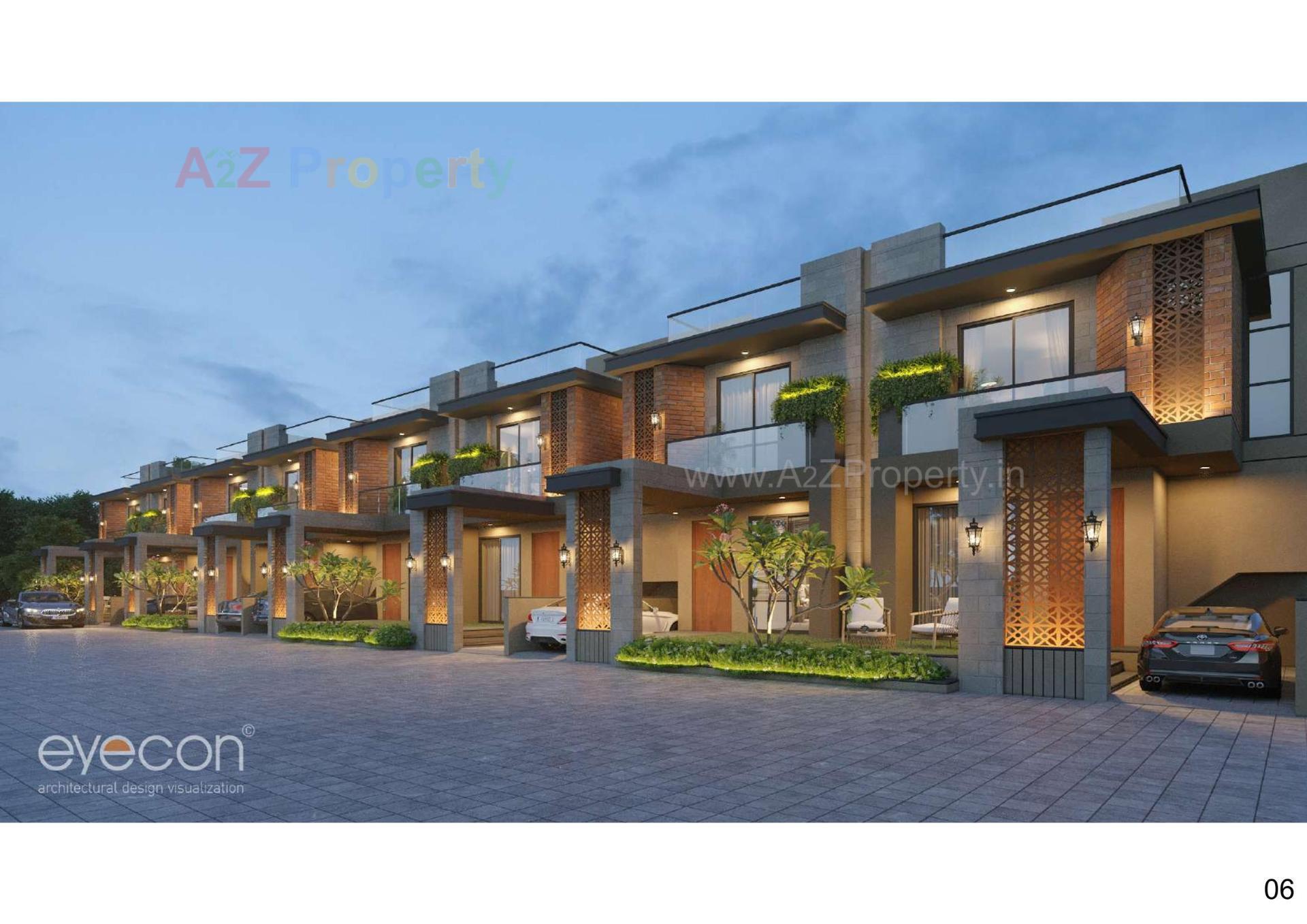 3D Elevation of real estate project Shilpi Sangini located at Chavaj, Bharuch, Gujarat