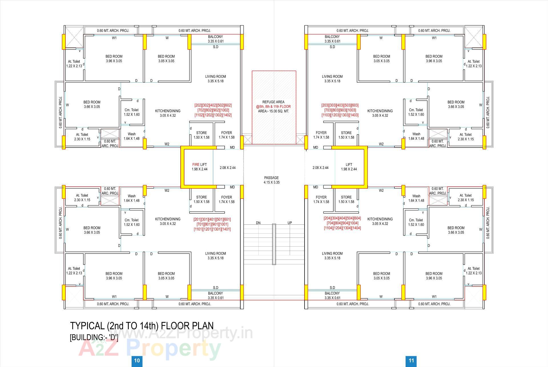 Layout of real estate project Shivalik Rivera located at Zadeshwar, Bharuch, Gujarat