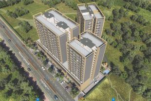 Elevation of real estate project Shivalik Rivera located at Zadeshwar, Bharuch, Gujarat