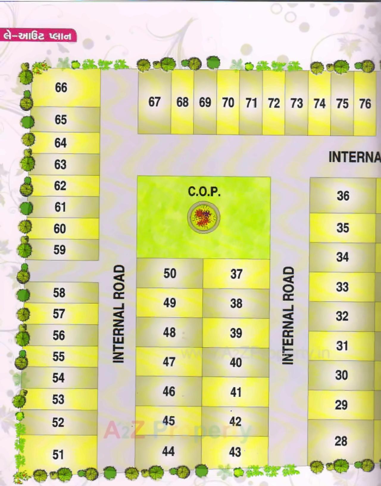  of real estate project Shree Ambica Row House located at Gadkhol, Bharuch, Gujarat