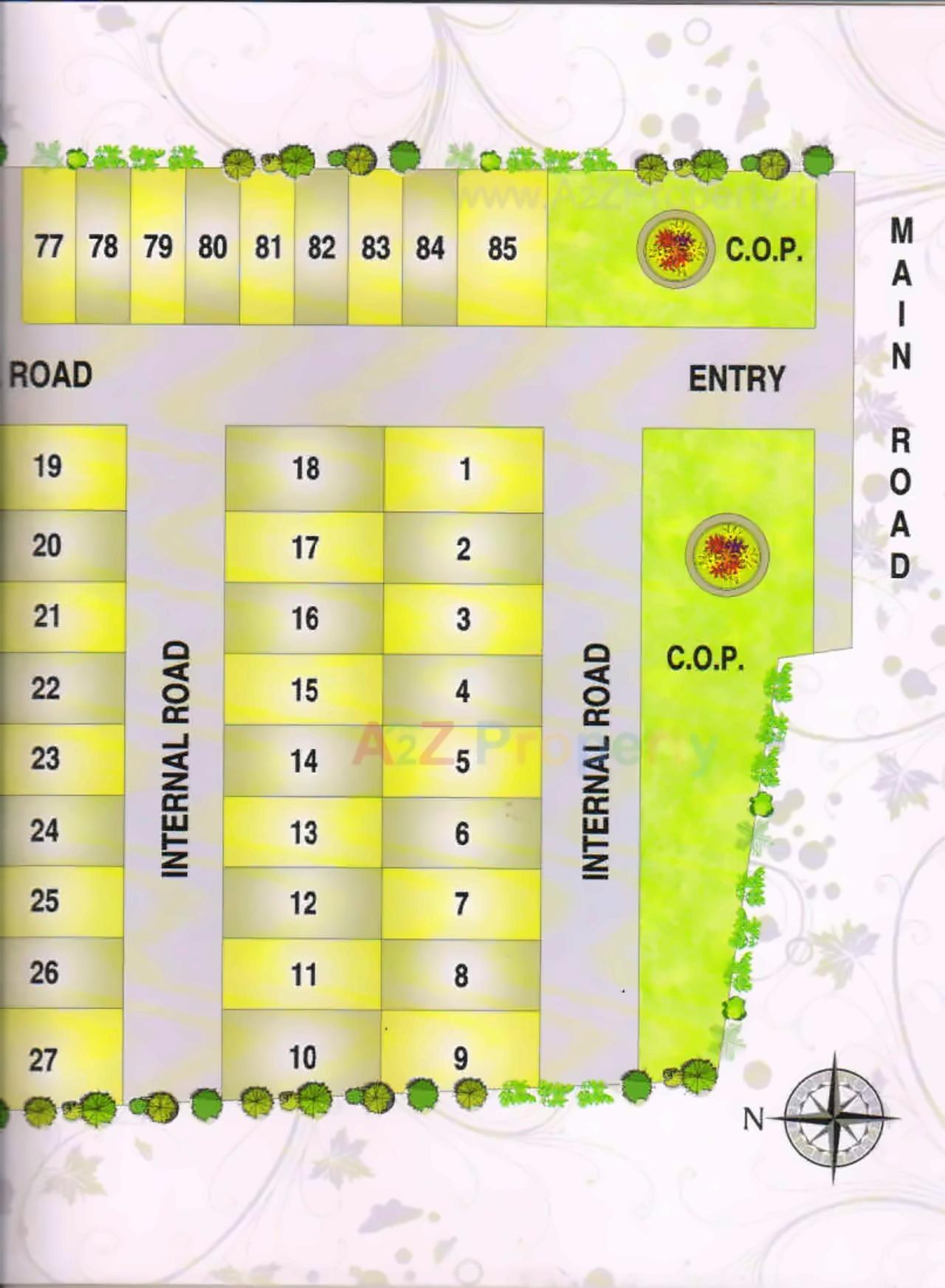  of real estate project Shree Ambica Row House located at Gadkhol, Bharuch, Gujarat