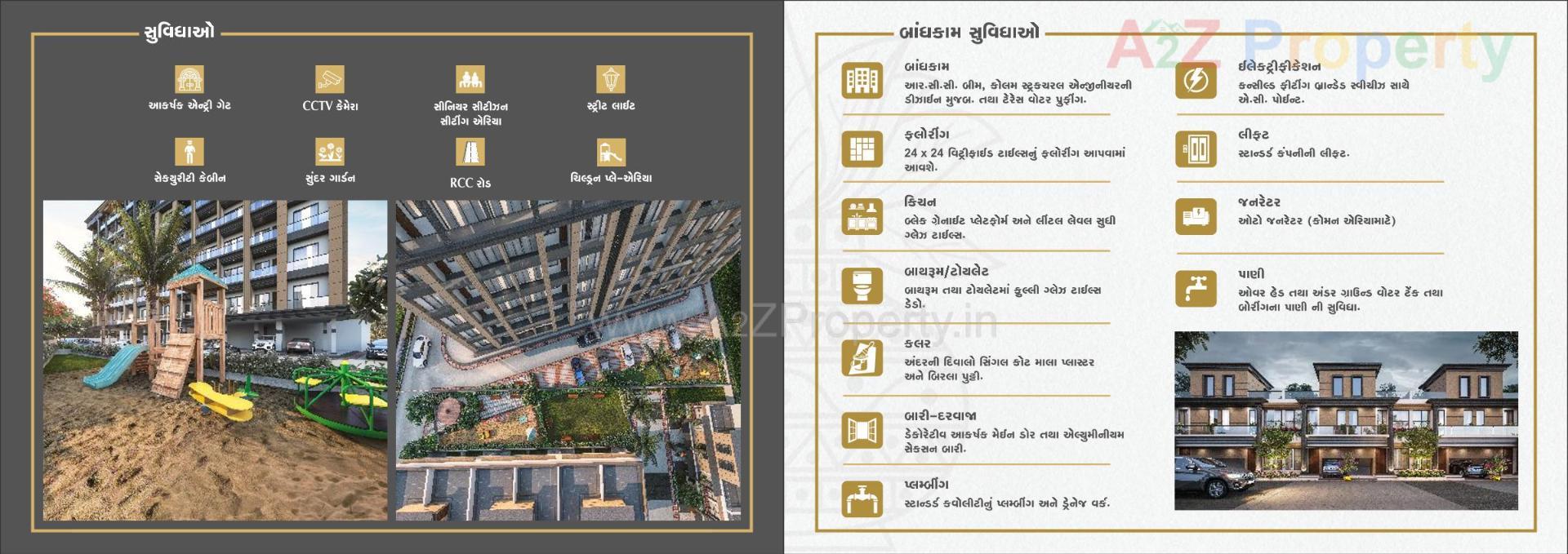  of real estate project Shubham Hills located at Tavra, Bharuch, Gujarat