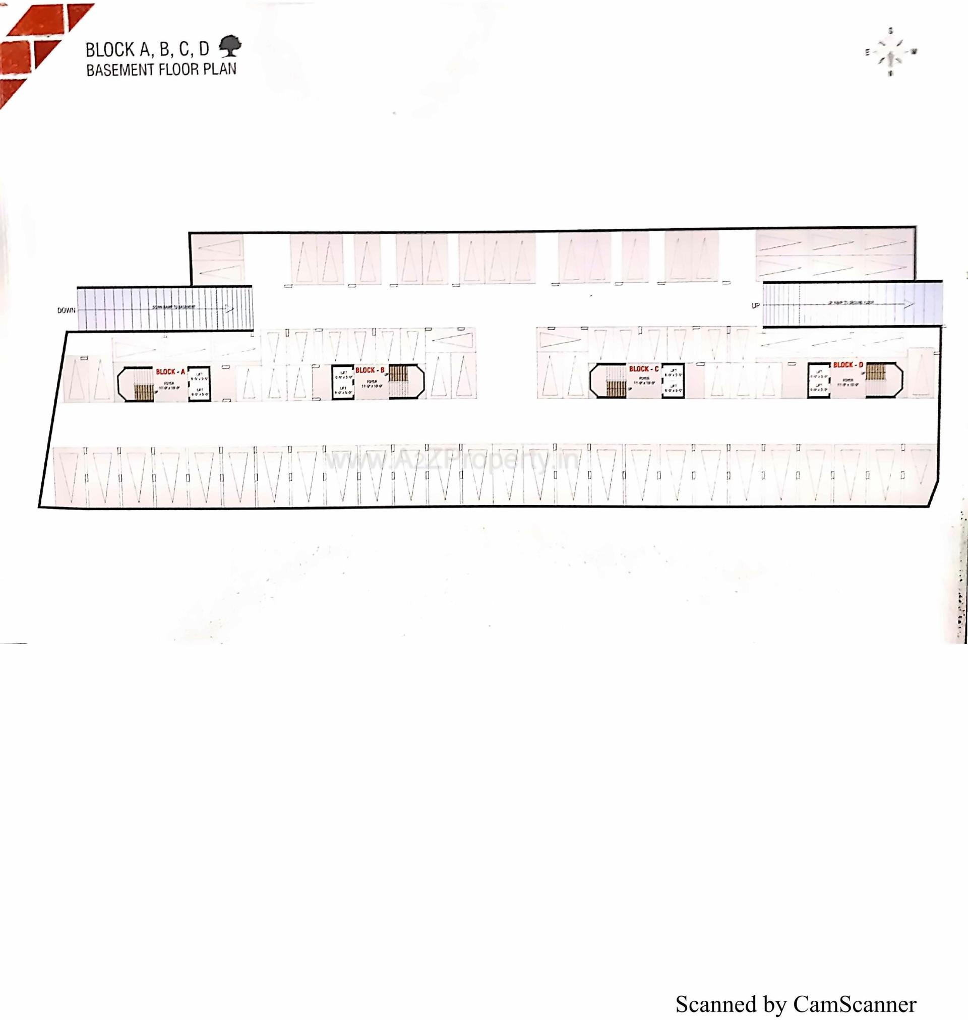 Layout of real estate project Silver Kalp located at Tavra, Bharuch, Gujarat