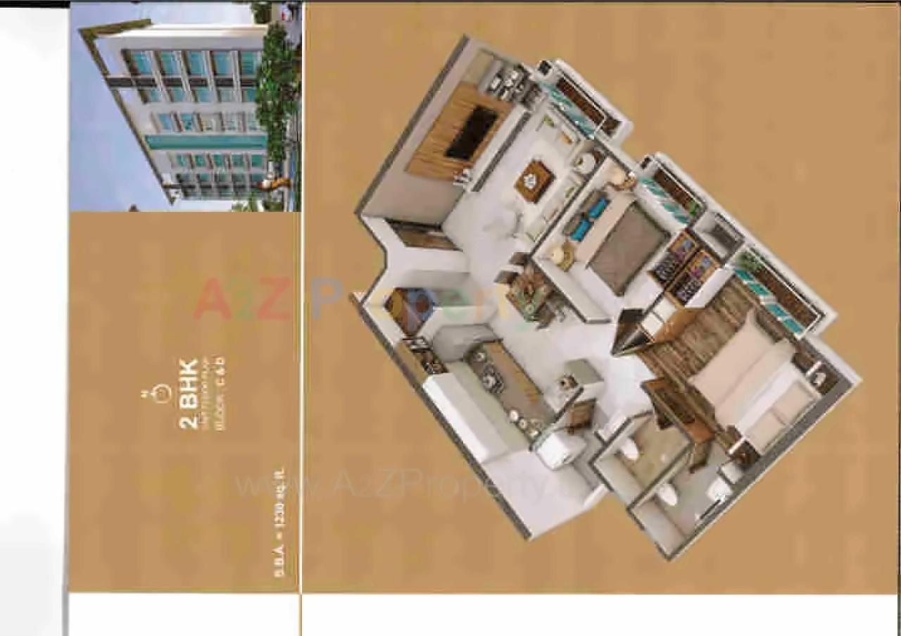 Layout of real estate project Sundaram Residency located at Bholav, Bharuch, Gujarat
