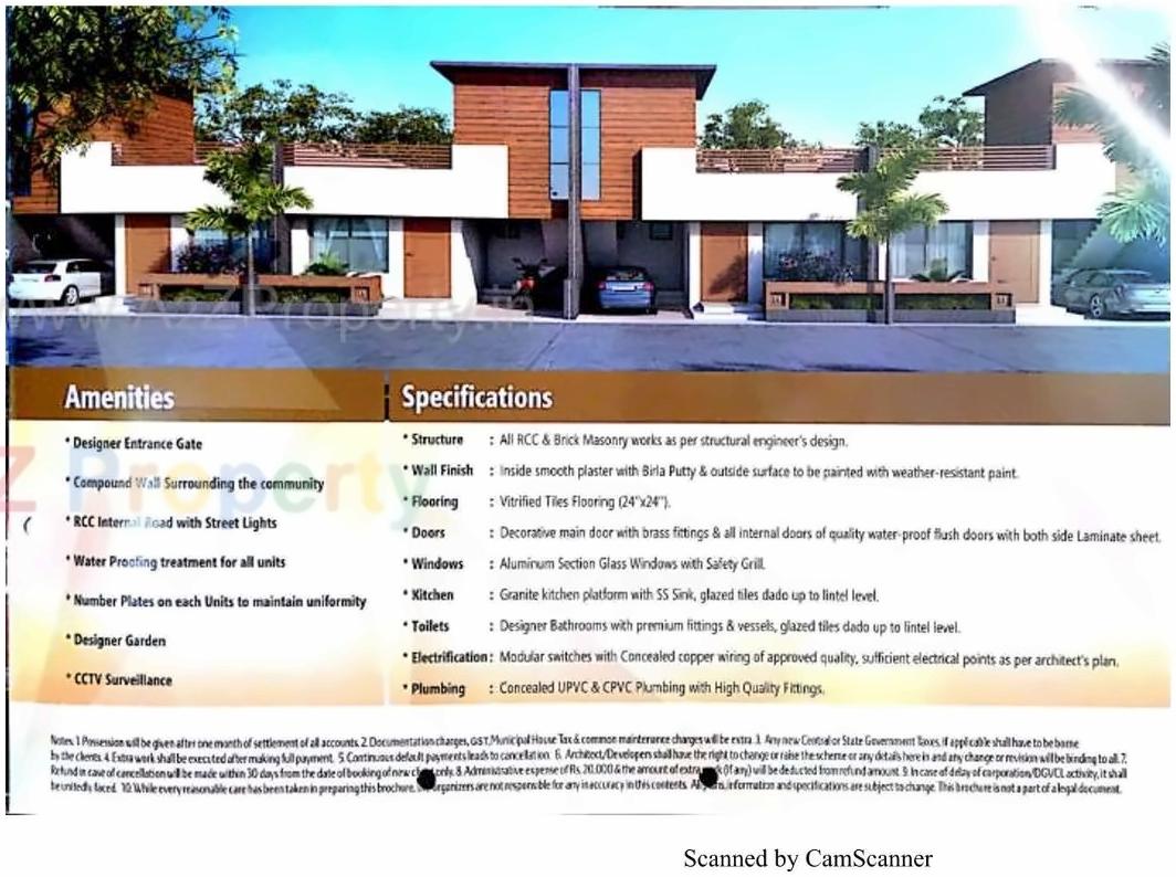  of real estate project Tanishq Residency located at Survadi, Bharuch, Gujarat