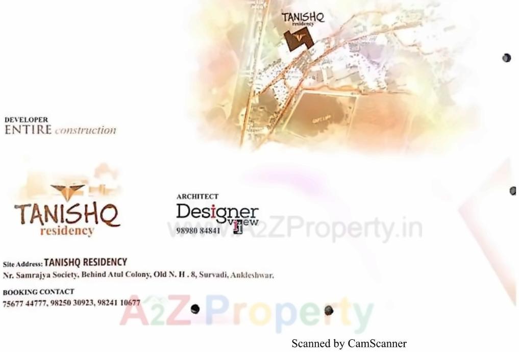  of real estate project Tanishq Residency located at Survadi, Bharuch, Gujarat