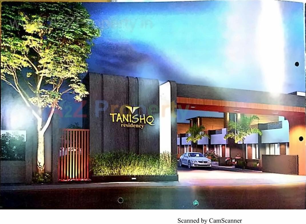 3D Elevation of real estate project Tanishq Residency located at Survadi, Bharuch, Gujarat