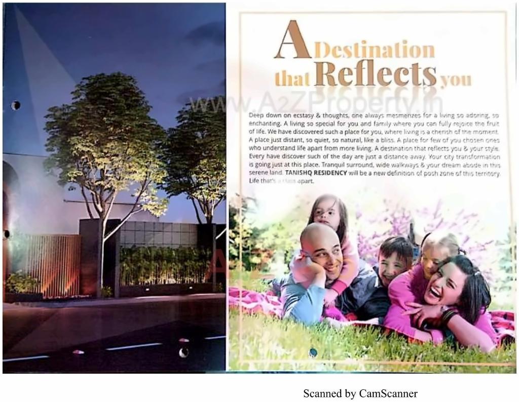  of real estate project Tanishq Residency located at Survadi, Bharuch, Gujarat