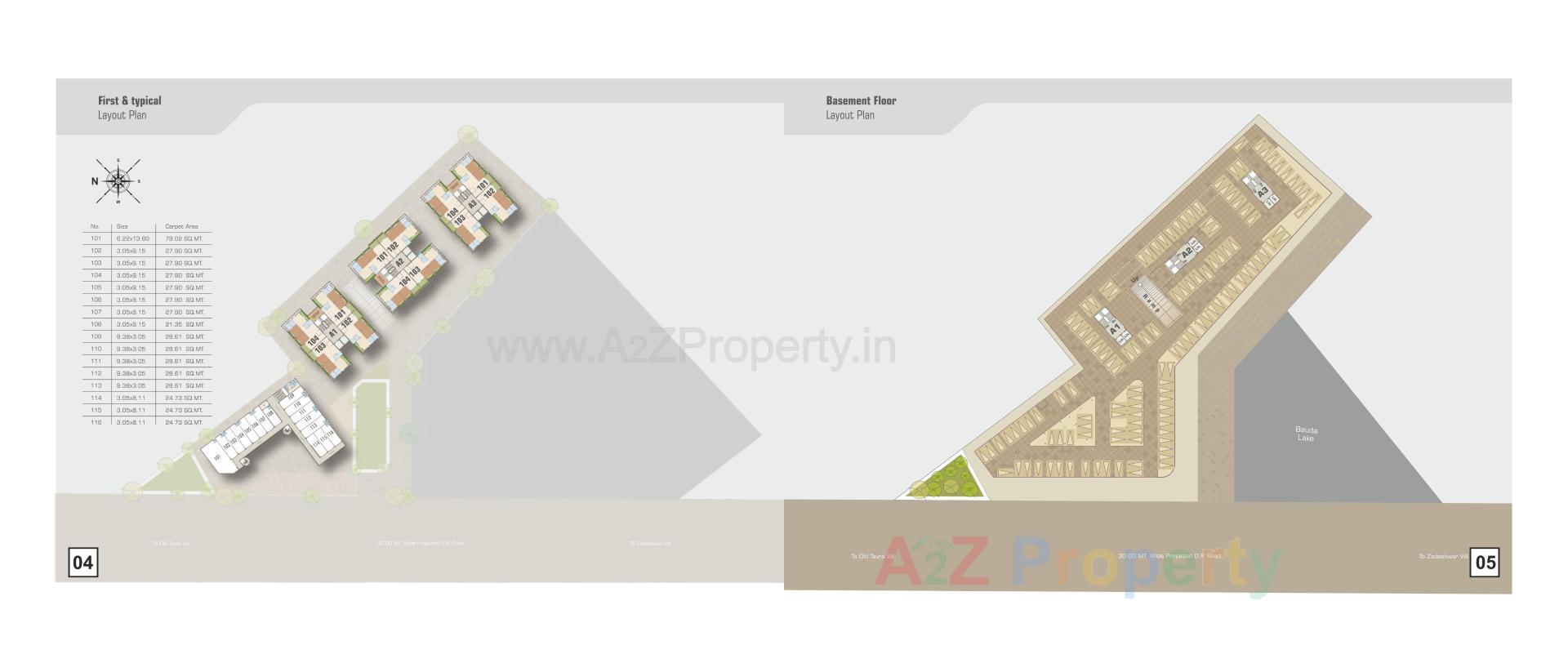  of real estate project The Maple Skywalk located at Tavra, Bharuch, Gujarat