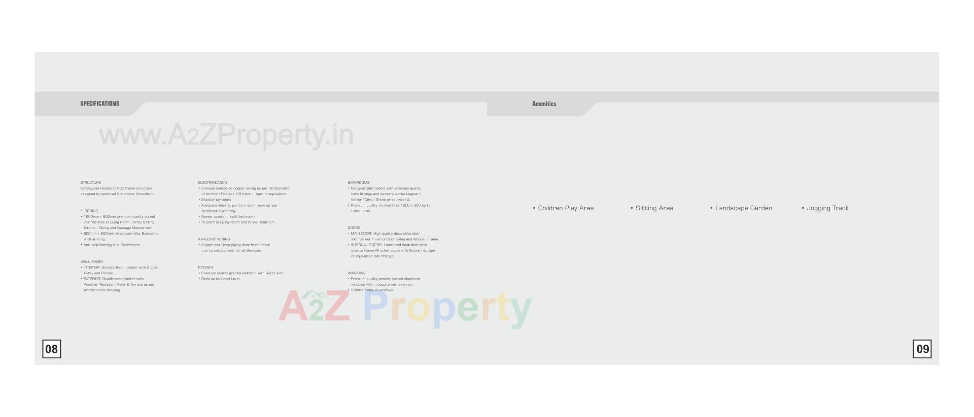  of real estate project The Maple Skywalk located at Tavra, Bharuch, Gujarat