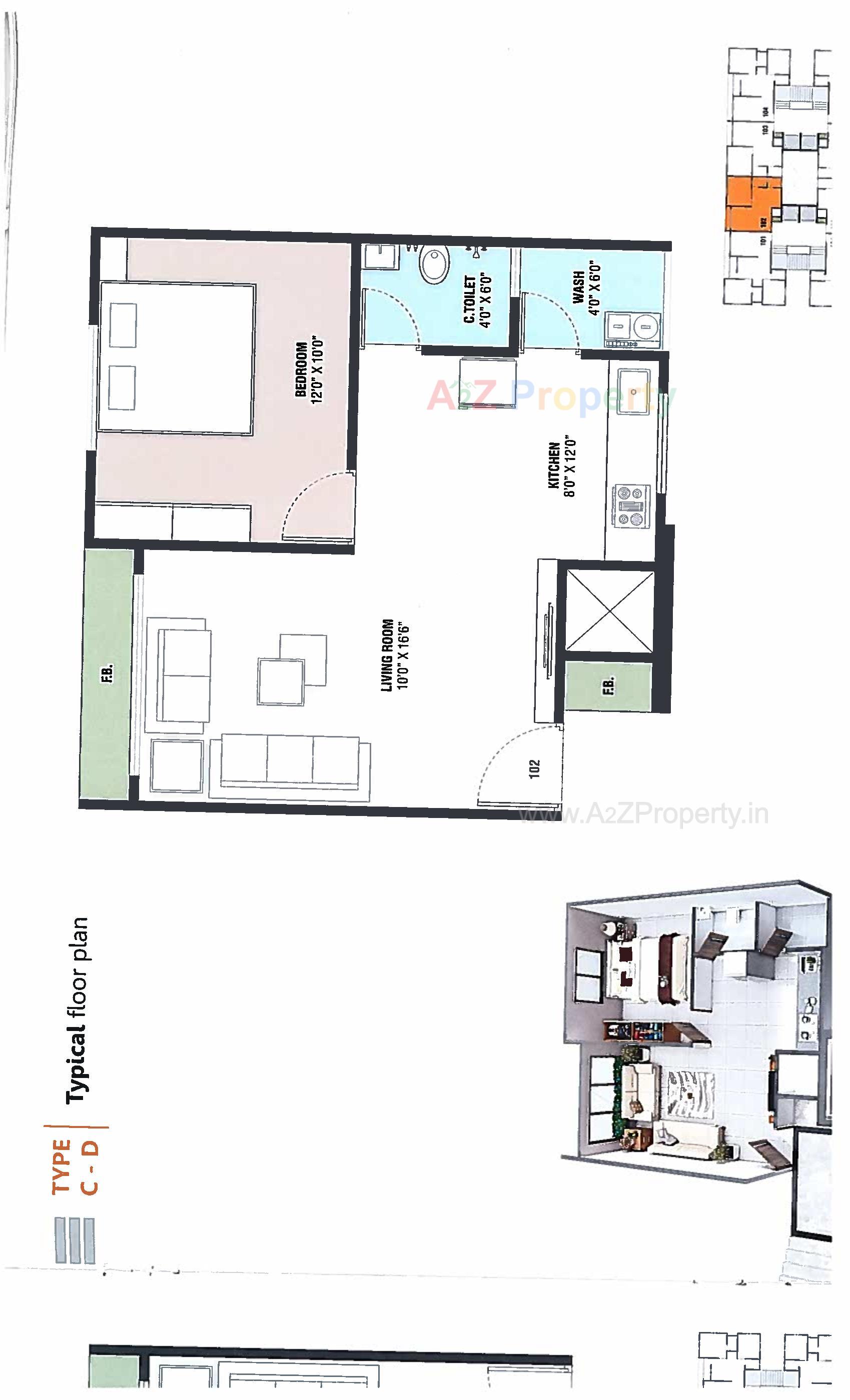 Layout of real estate project Tulsi Homes located at Umaraj, Bharuch, Gujarat