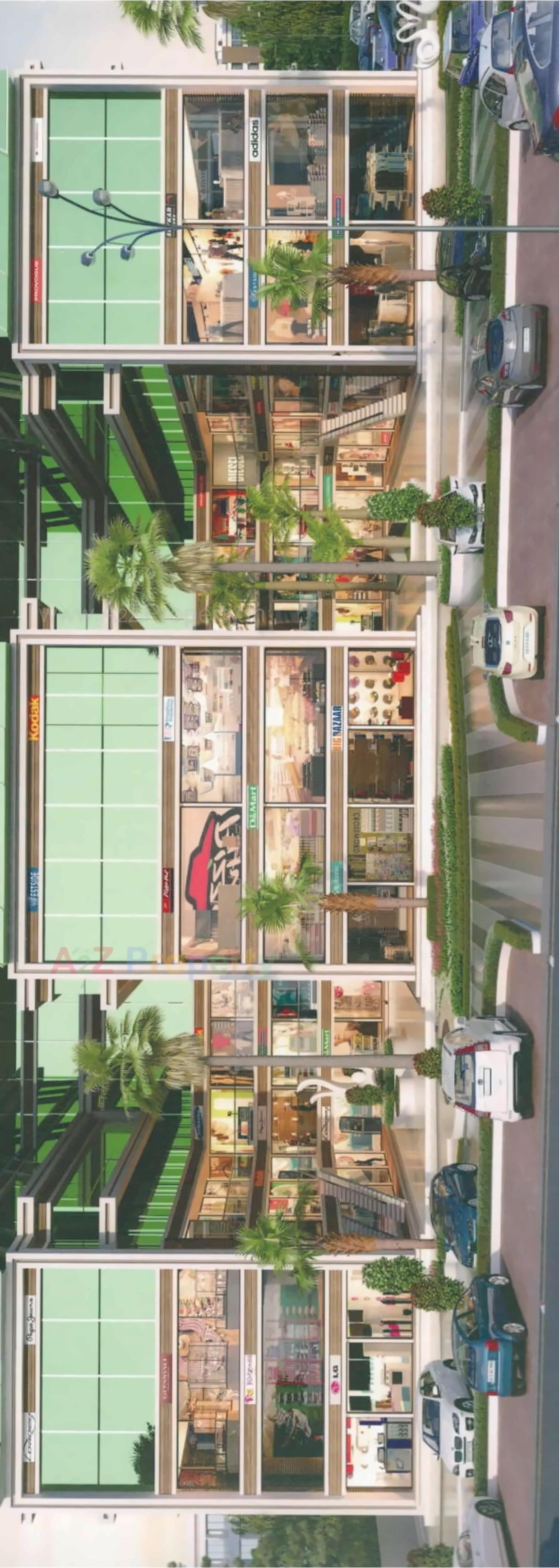 3D Elevation of real estate project Tulsi Villa / Square located at Ankleshwar, Bharuch, Gujarat