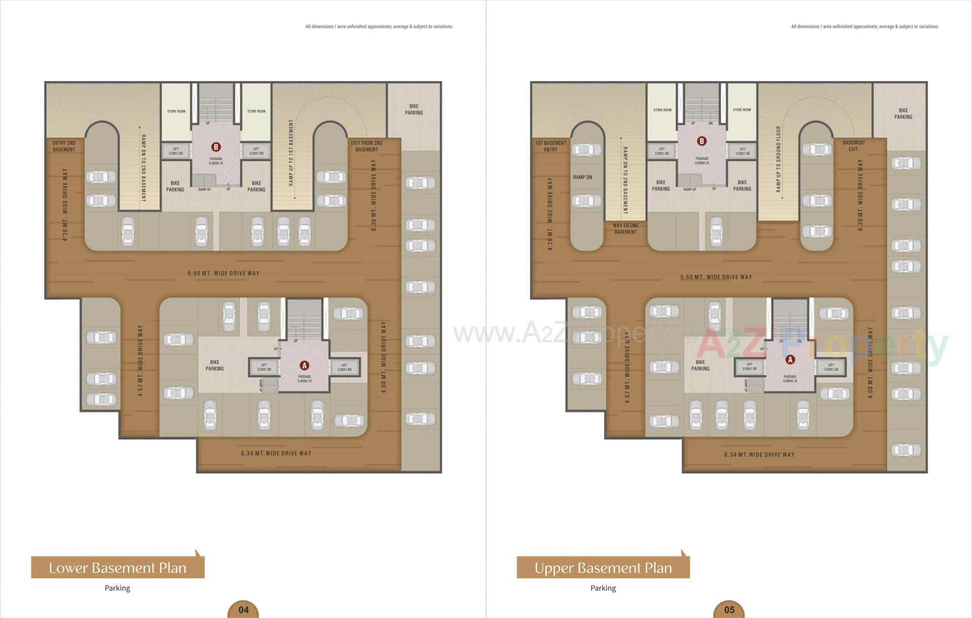 Layout of real estate project Twin Towers located at Tavra, Bharuch, Gujarat