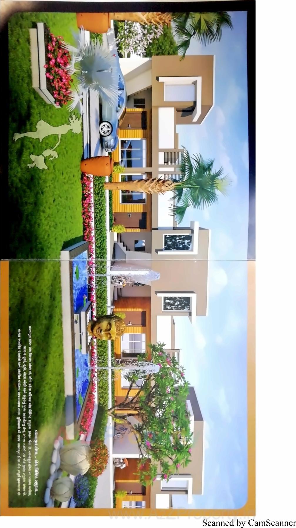 3D Elevation of real estate project Vachanamrut Homes located at Bhadkodara, Bharuch, Gujarat