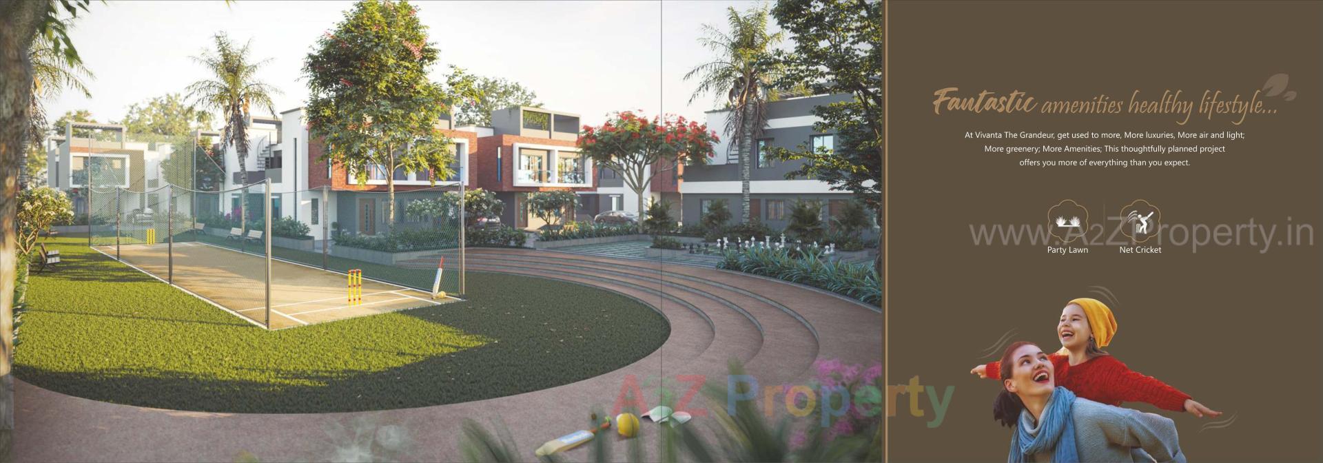 3D Elevation of real estate project Vivanta The Grandeur () located at Bharuch, Bharuch, Gujarat