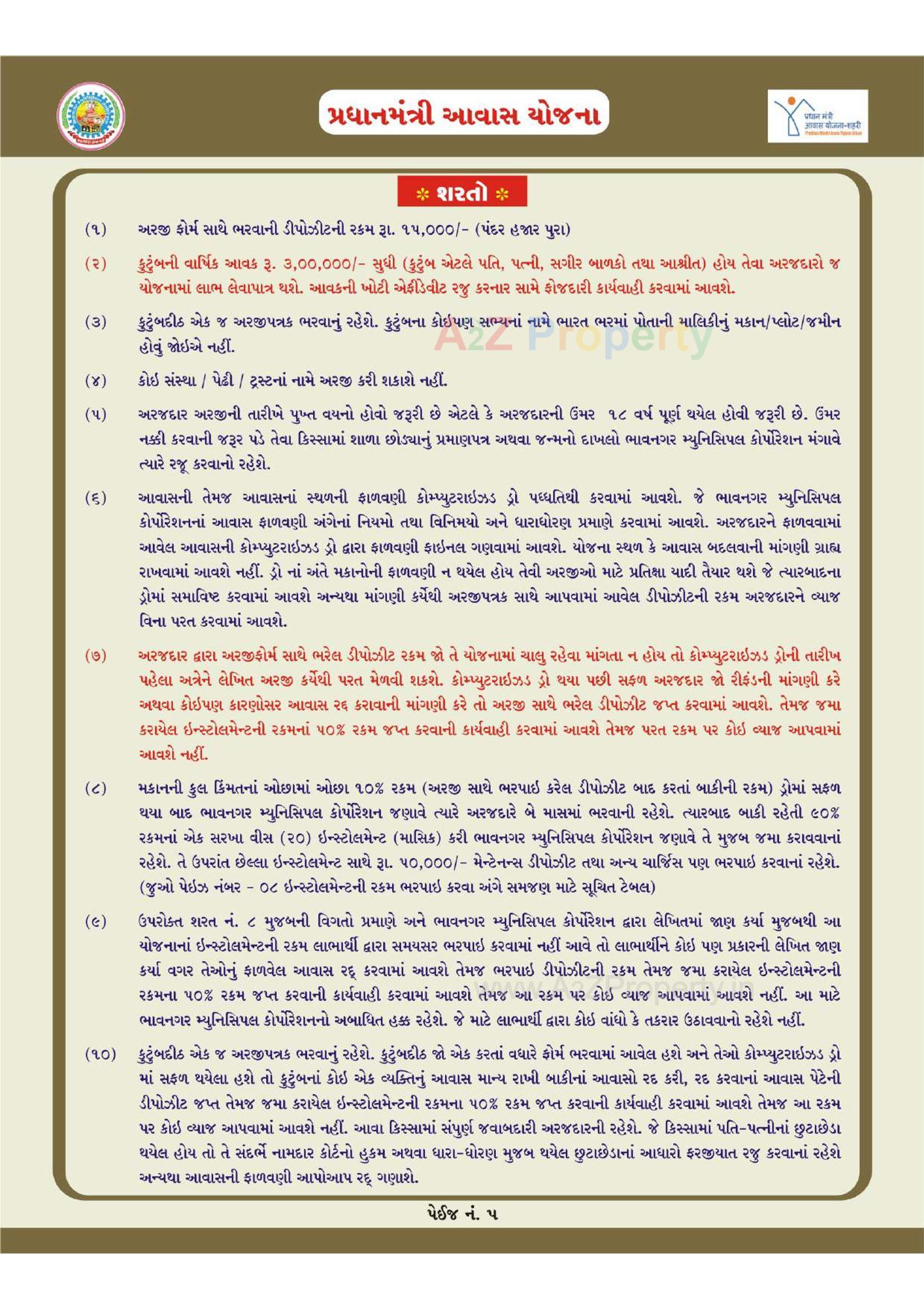  of real estate project 1252 Ews Pmay Fp 60/ located at Bhavnagar, Bhavnagar, Gujarat