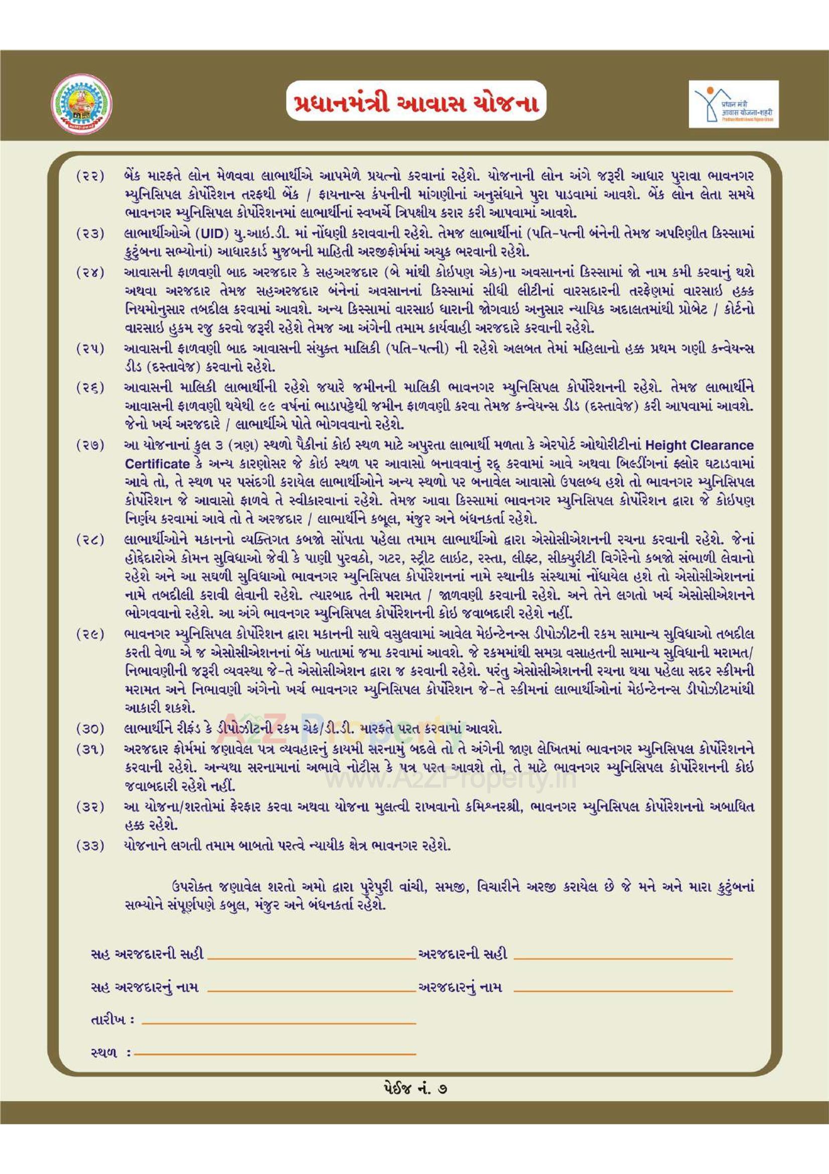  of real estate project 1252 Ews Pmay Fp 60/ located at Bhavnagar, Bhavnagar, Gujarat