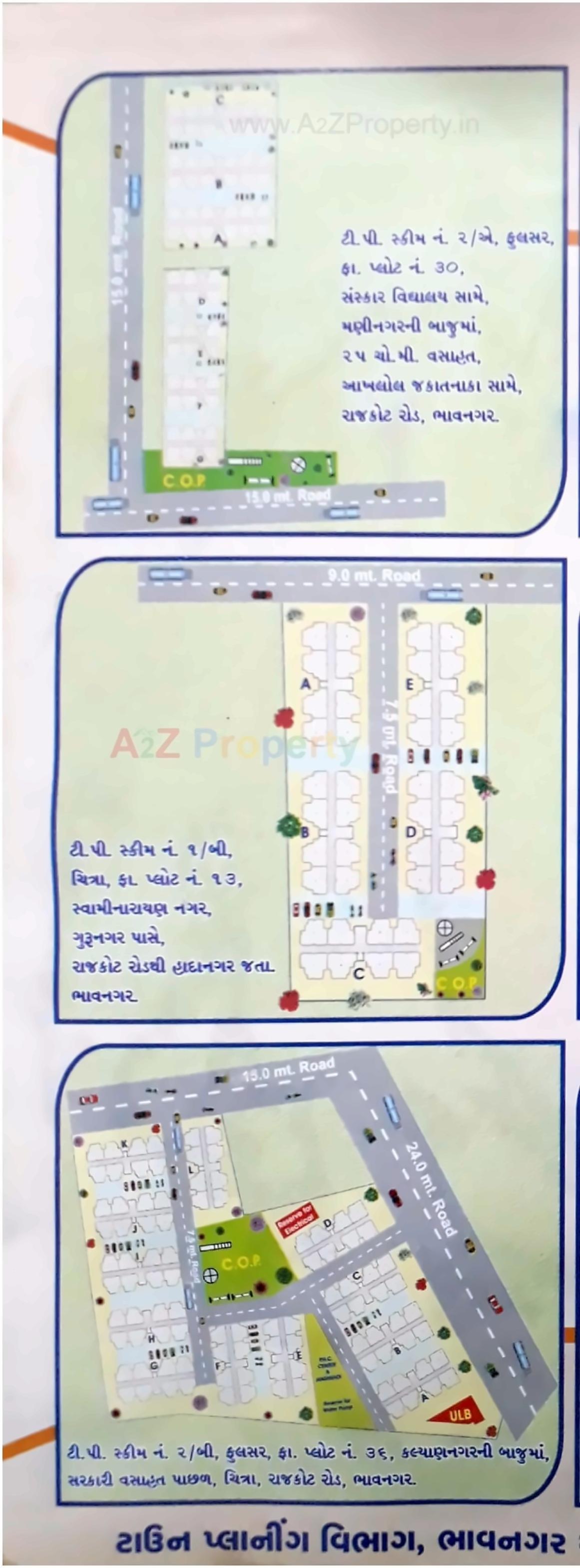 Layout of real estate project 1506 Ews Mmgy Fp located at Bhavnagar, Bhavnagar, Gujarat