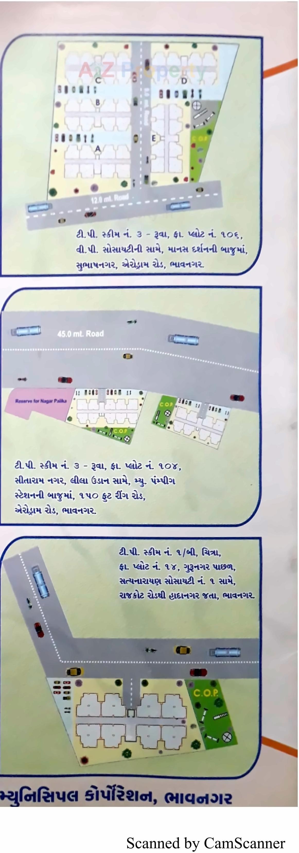 Layout of real estate project 1506 Ews Mmgy Fp located at Bhavnagar, Bhavnagar, Gujarat