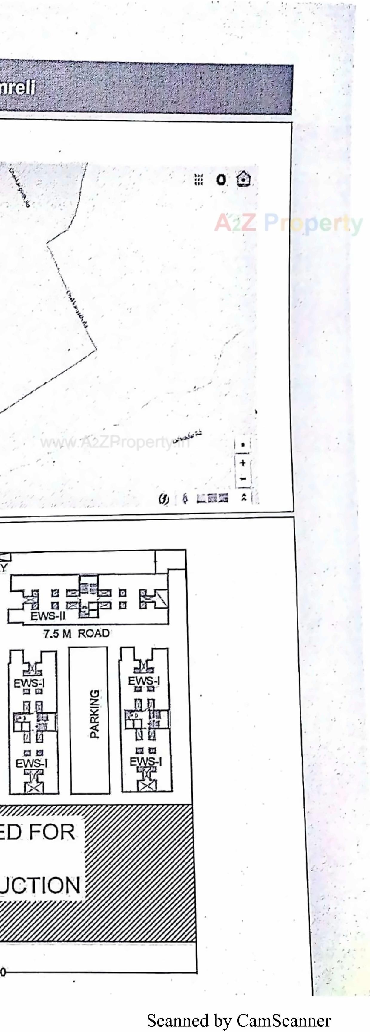 Layout of real estate project 160 Ews At R 24b Tarsamiya Bhavnagar located at Bhavnagar, Bhavnagar, Gujarat