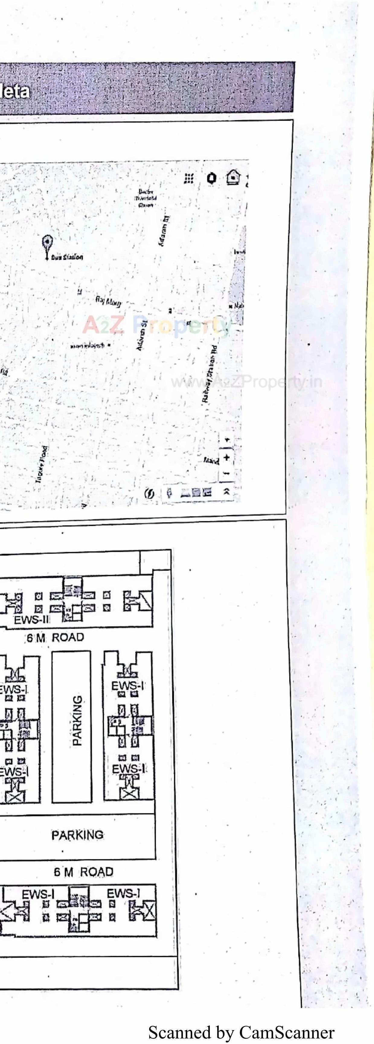 Layout of real estate project 192 Ews At 10b Tarsamiya Bhavnagar located at Tarsamiya, Bhavnagar, Gujarat