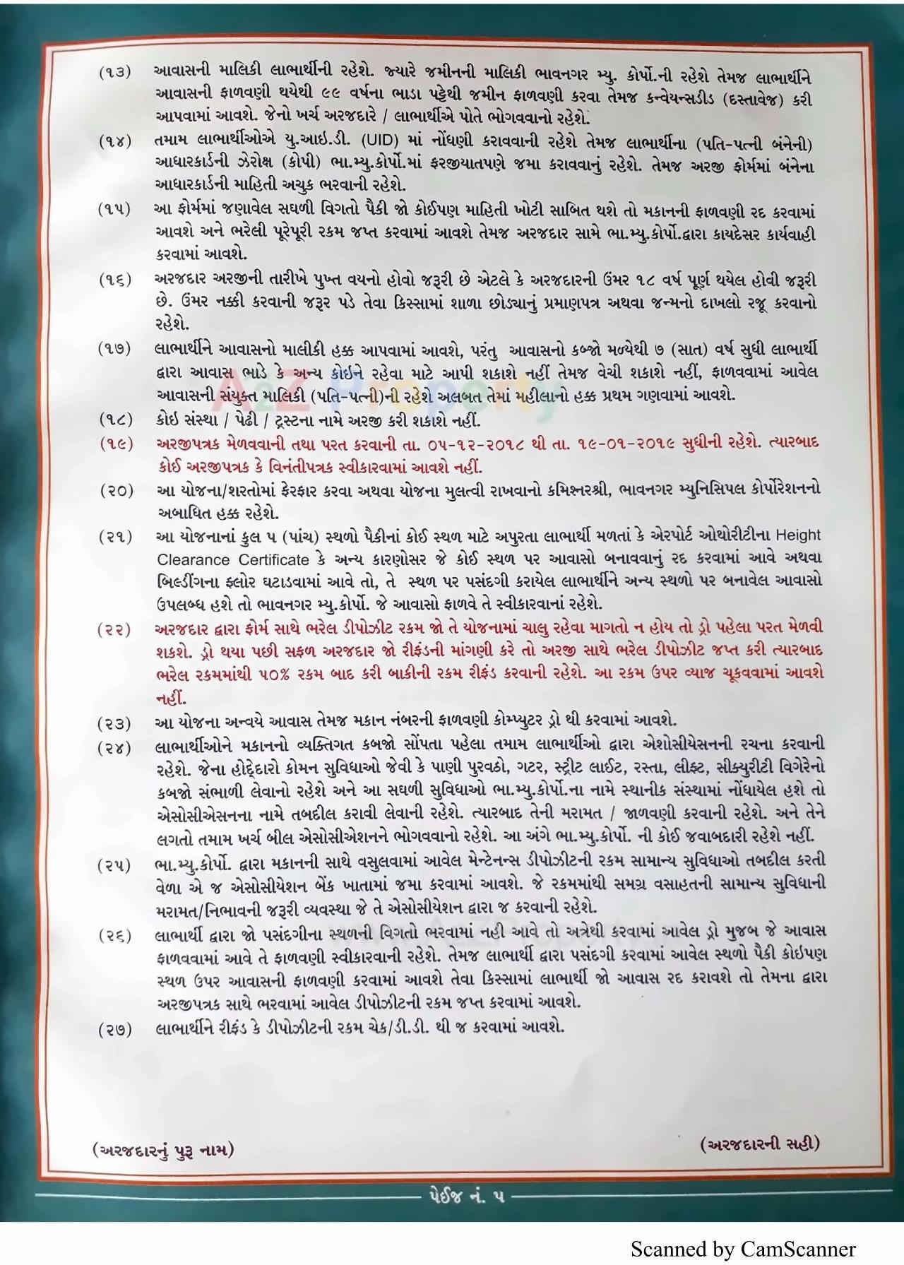  of real estate project 2489 Ews Pmay Fp 33b located at Ruva, Bhavnagar, Gujarat