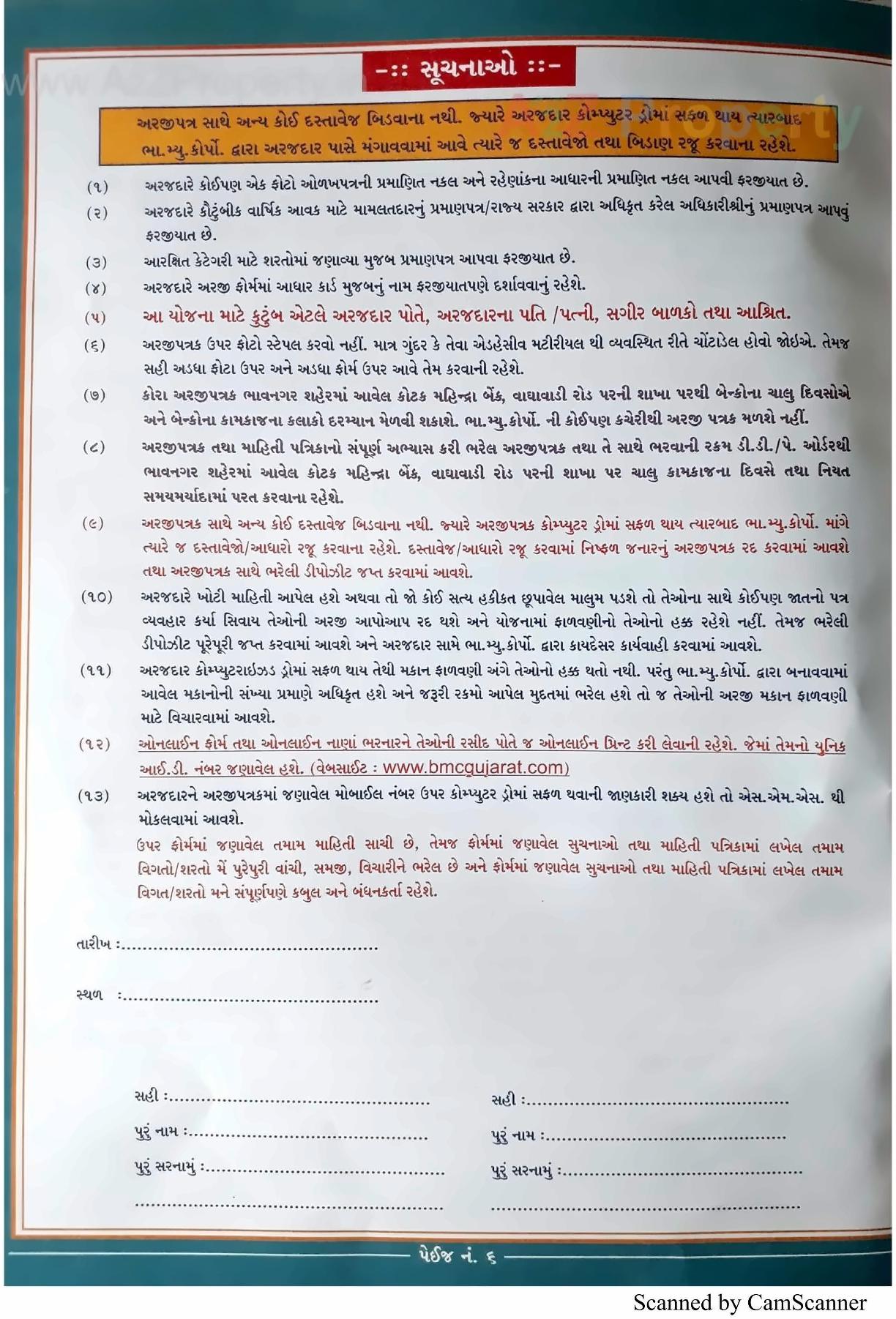  of real estate project 2489 Ews Pmay Fp 33b located at Ruva, Bhavnagar, Gujarat