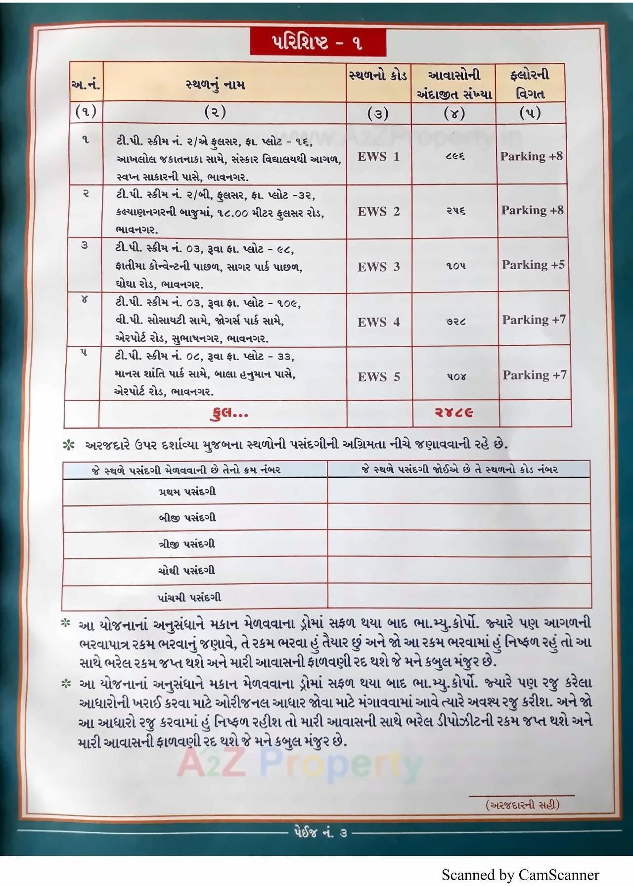  of real estate project 2489 Ews1 Pmay Fp 16a located at Fulsar, Bhavnagar, Gujarat