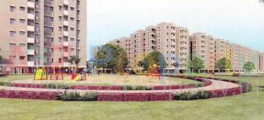 3D Elevation of real estate project 280 Mig 60 Shops located at Tarsamiya, Bhavnagar, Gujarat