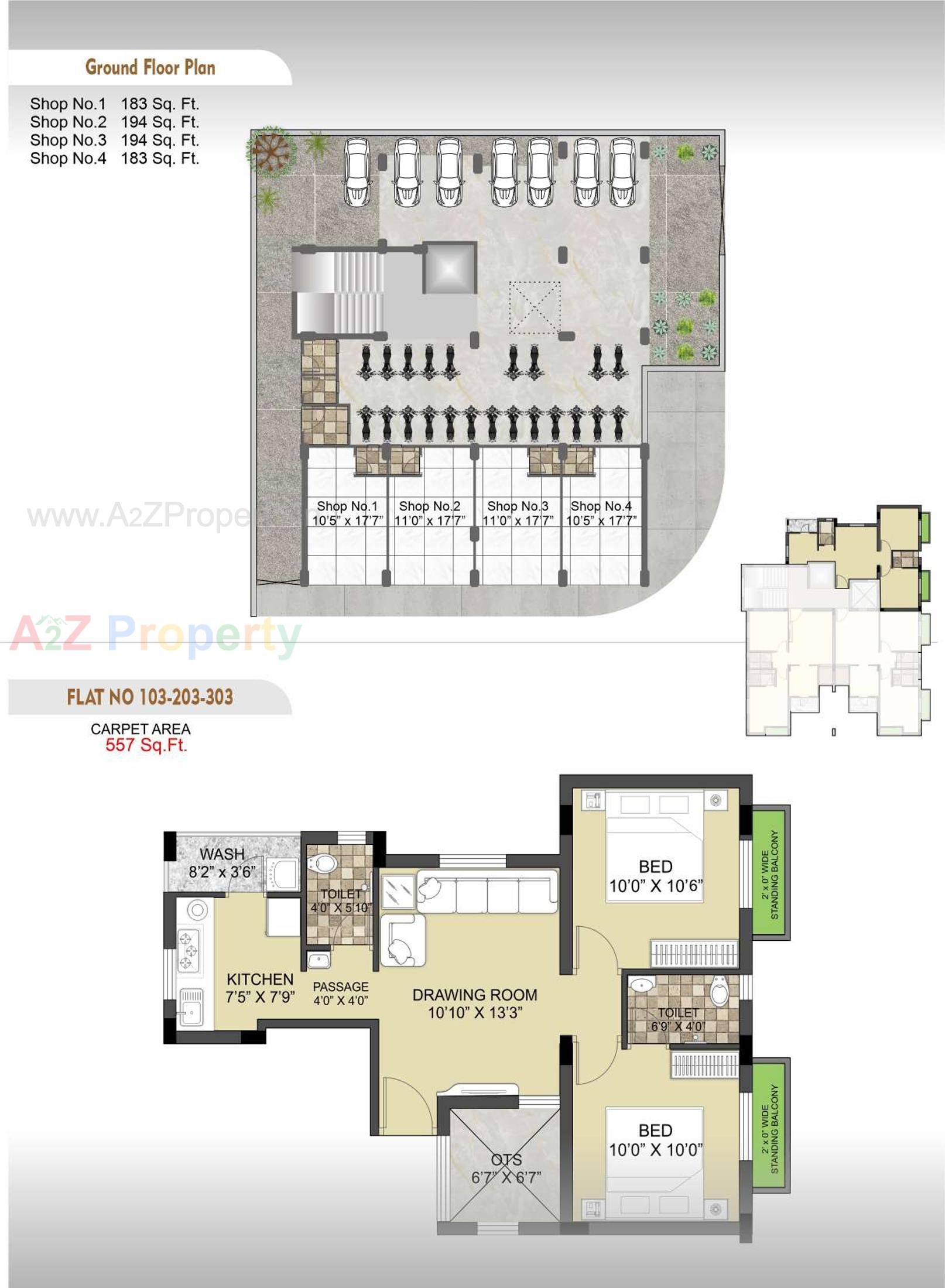 Layout of real estate project Aaditya Residency located at Vadva, Bhavnagar, Gujarat