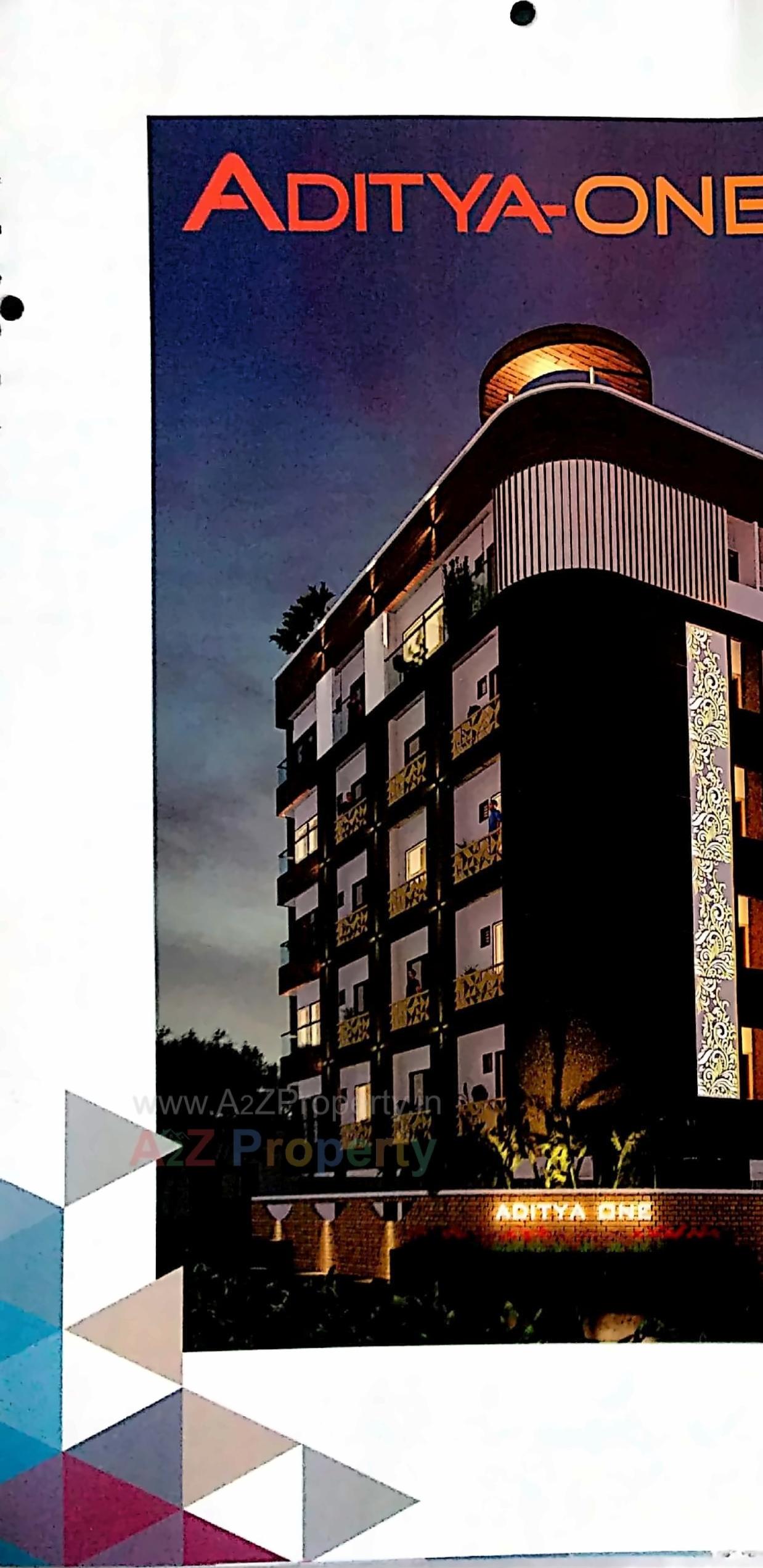 3D Elevation of real estate project Aditya One located at Bhavnagar, Bhavnagar, Gujarat