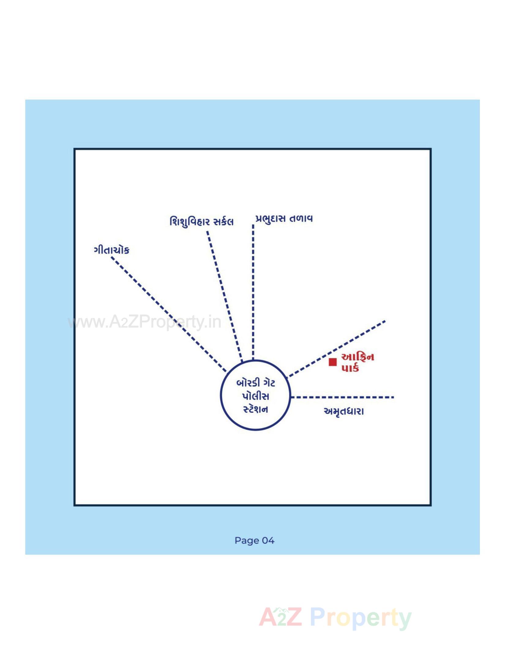  of real estate project Afreen Park located at Plot No.53-54/c2, Hariyala Plots,, Bhavnagar, Gujarat