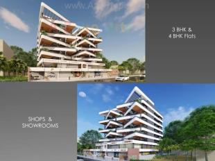 Elevation of real estate project Anjaneyaz located at Bhavnagar, Bhavnagar, Gujarat