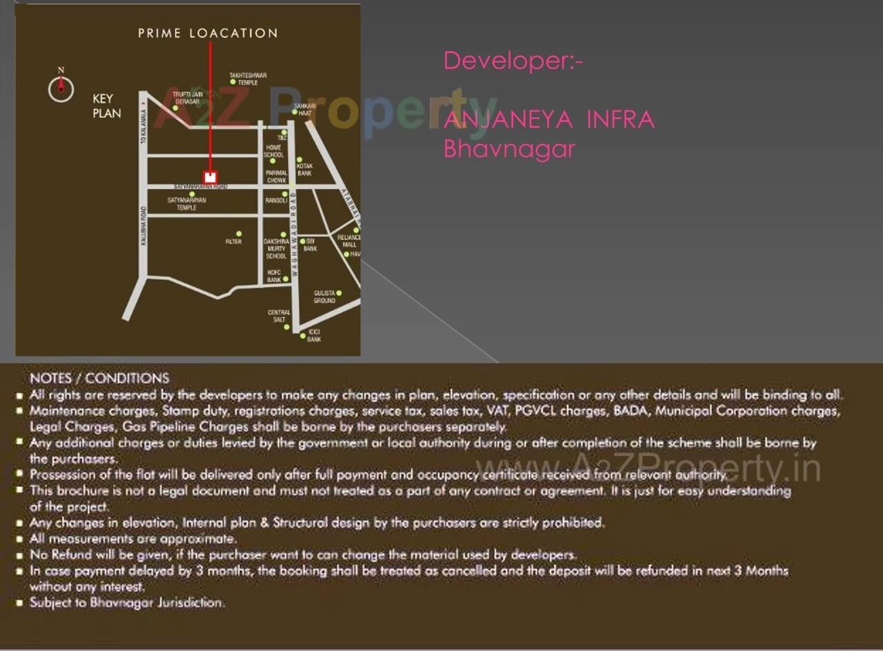 of real estate project Anjaneyaz located at Bhavnagar, Bhavnagar, Gujarat