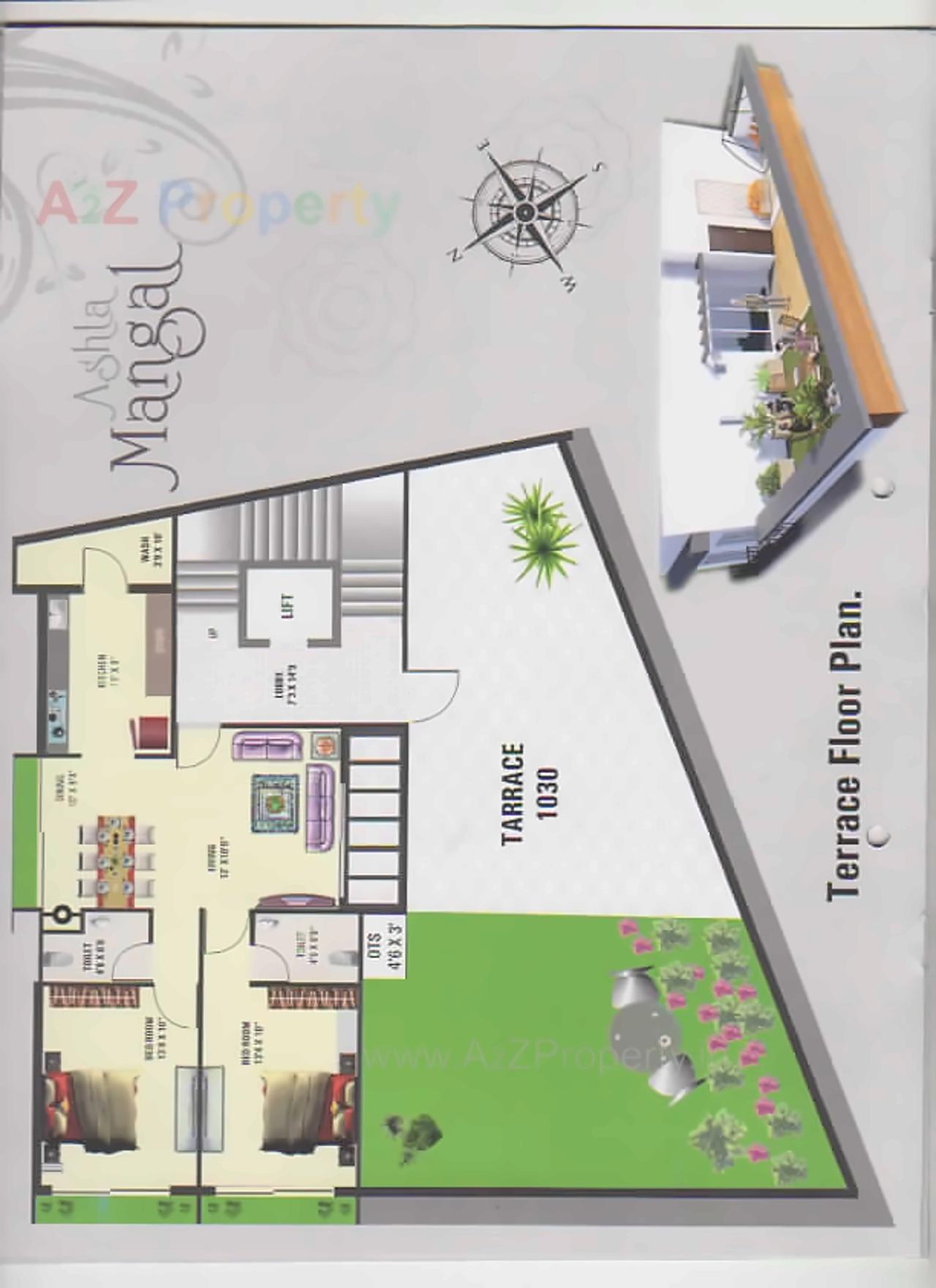 Layout of real estate project Ashta Mangal located at Bhavnagar, Bhavnagar, Gujarat