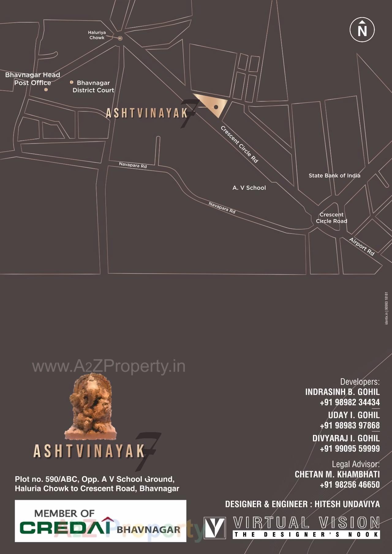  of real estate project Ashtavinayak located at Bhavnagar, Bhavnagar, Gujarat