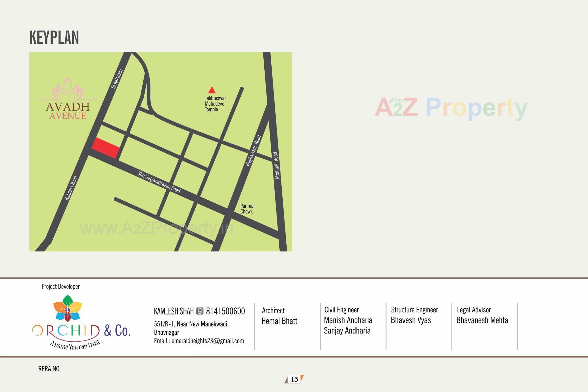  of real estate project Avadh Avenue located at Bhavnagar, Bhavnagar, Gujarat