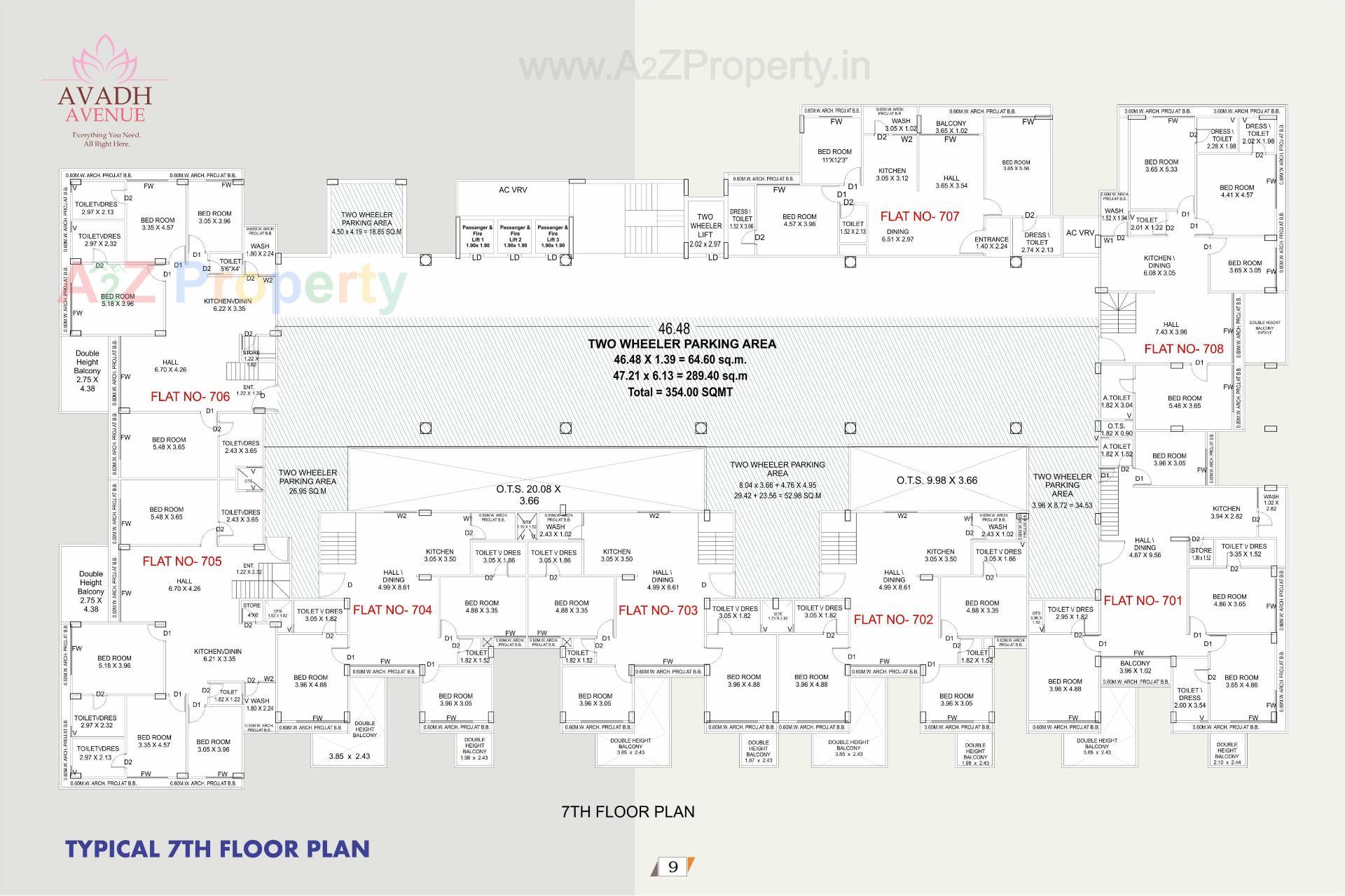  of real estate project Avadh Avenue located at Bhavnagar, Bhavnagar, Gujarat
