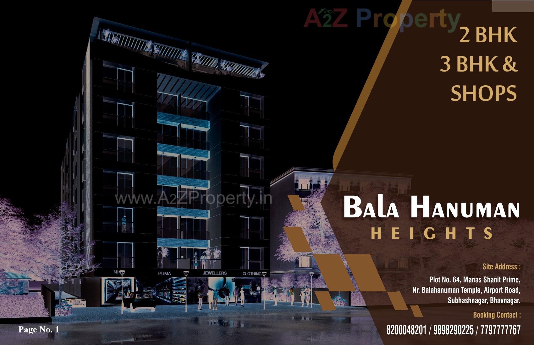  of real estate project Bala Hanuman Heights located at Ruva, Bhavnagar, Gujarat