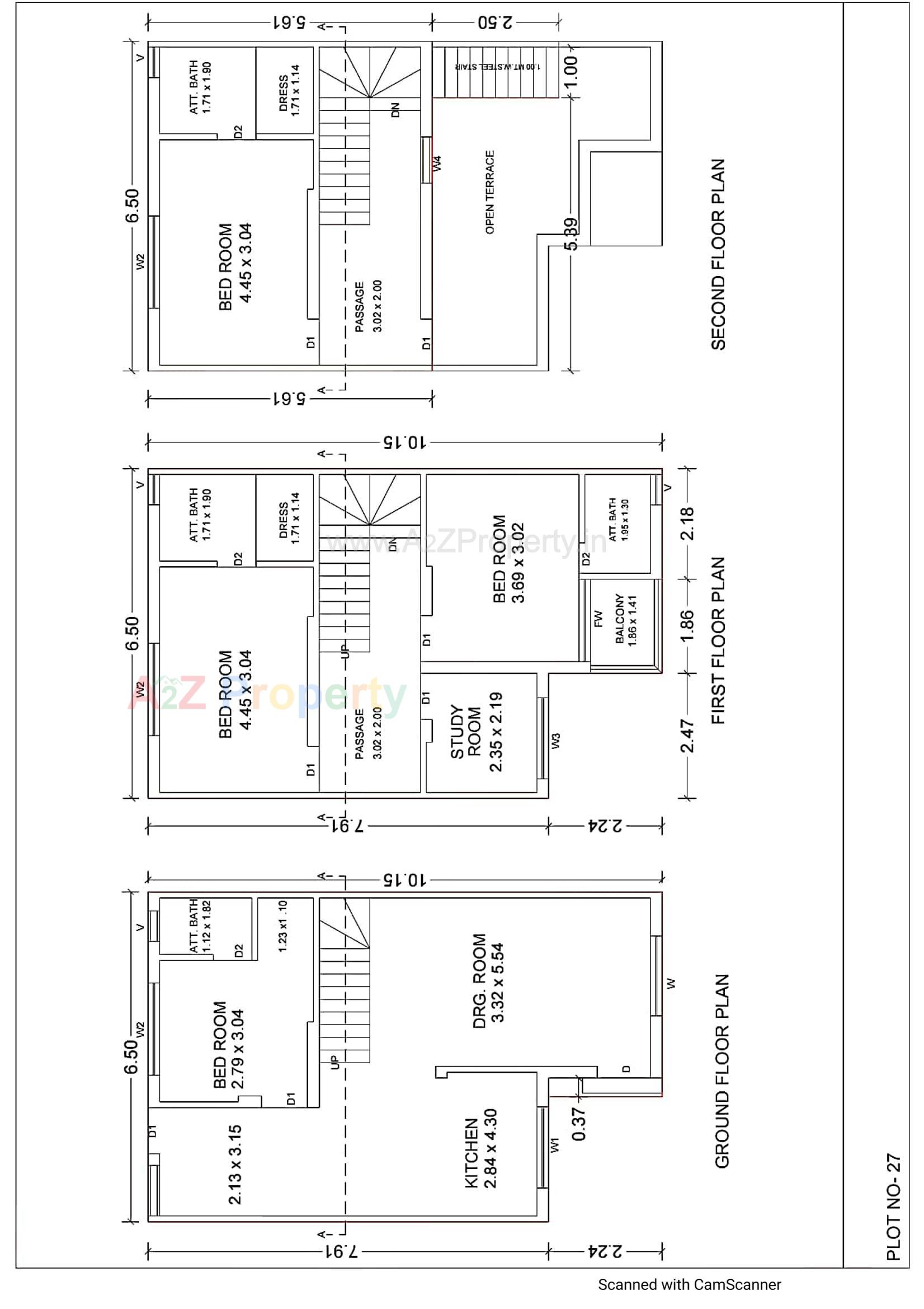 Layout of real estate project Balahanuman Park located at Ruva, Bhavnagar, Gujarat