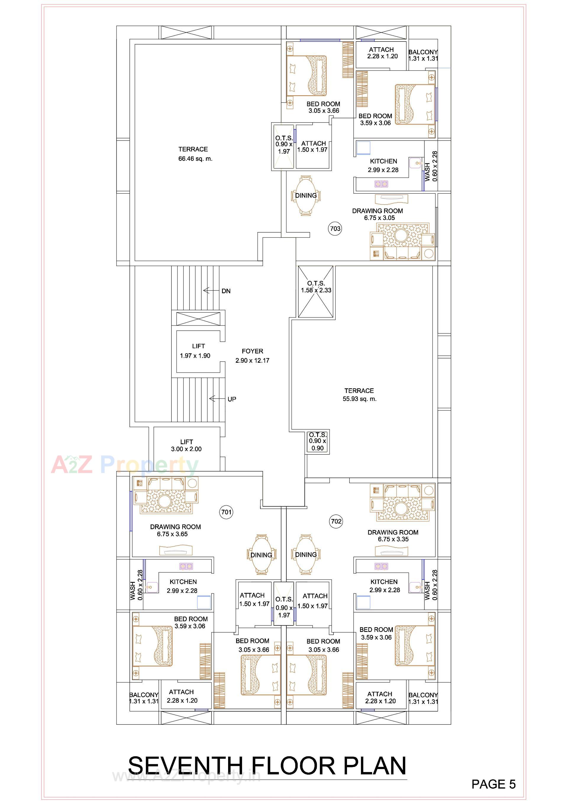 Layout of real estate project Baug E Hasan located at Krushnagar, Bhavnagar, Gujarat