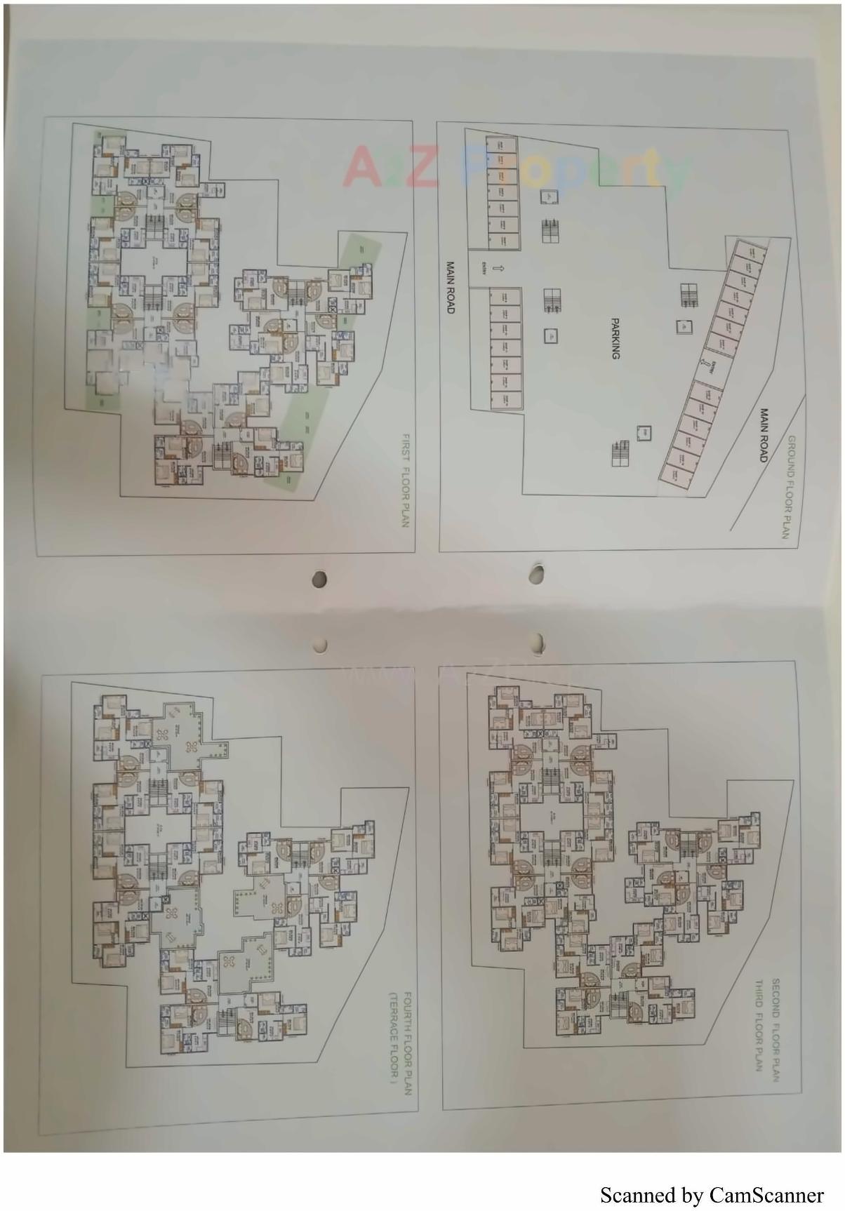 Layout of real estate project Baug E Rasul located at Navapara, Bhavnagar, Gujarat