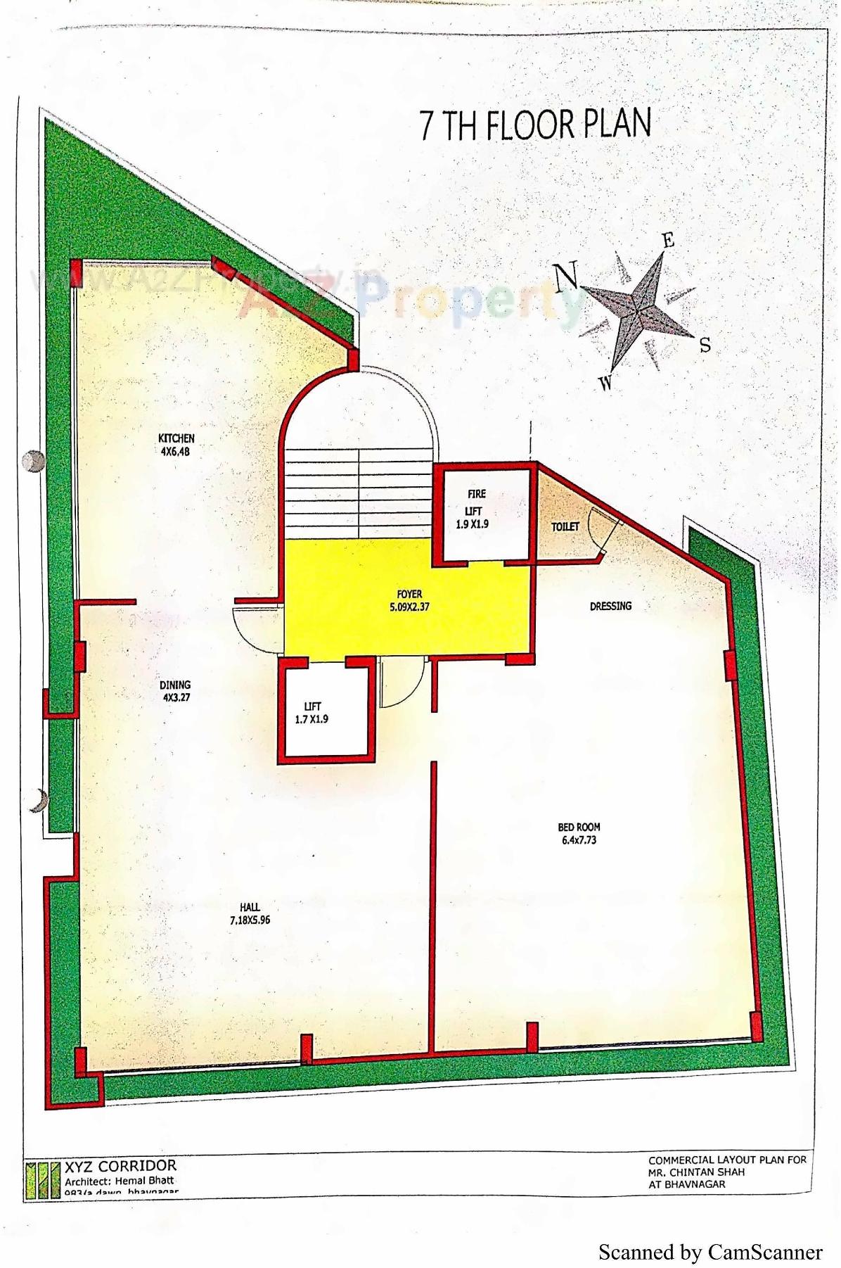  of real estate project Bhayani Skyline located at Bhavnagar, Bhavnagar, Gujarat