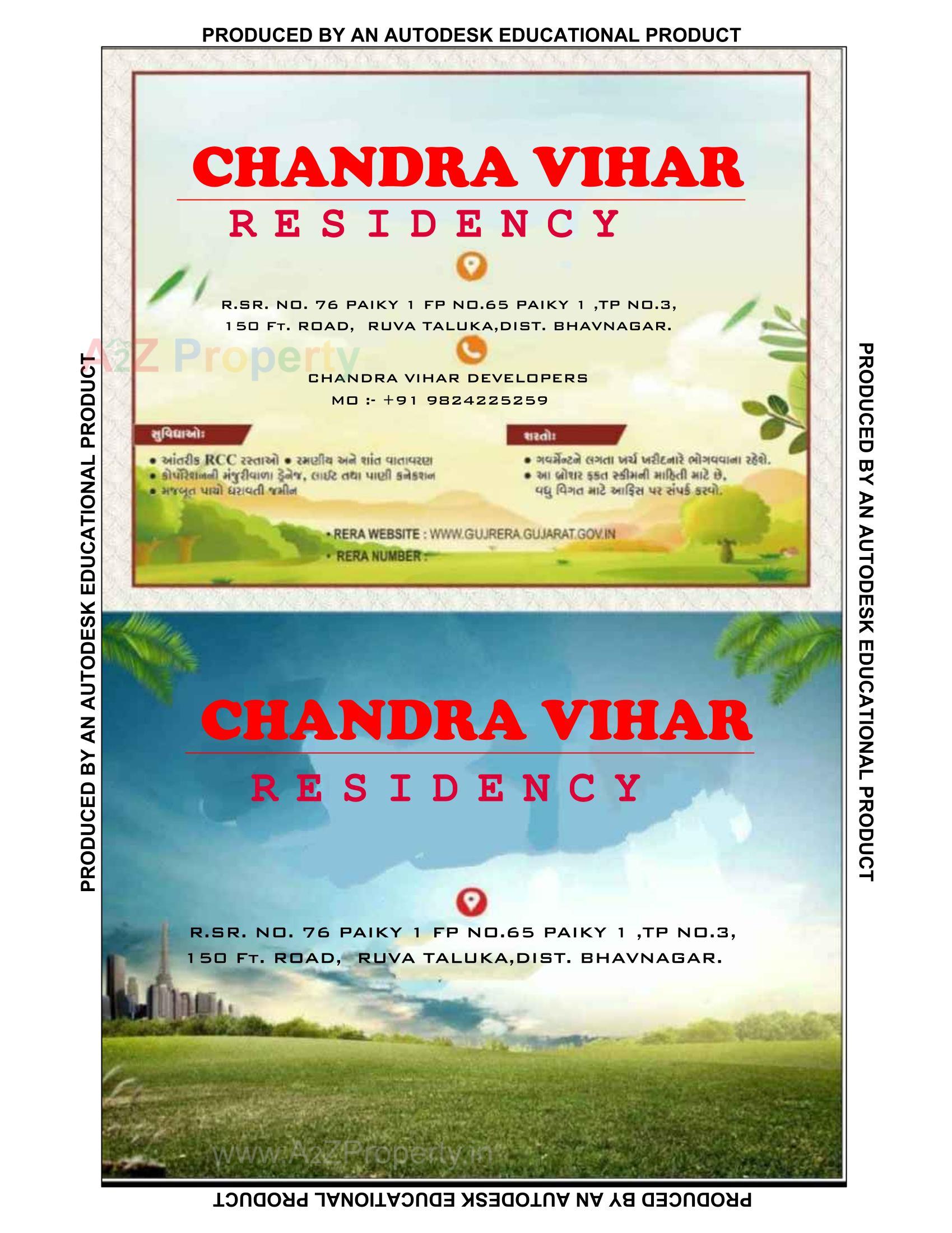  of real estate project Chandra Vihar Residency located at Ruva, Bhavnagar, Gujarat