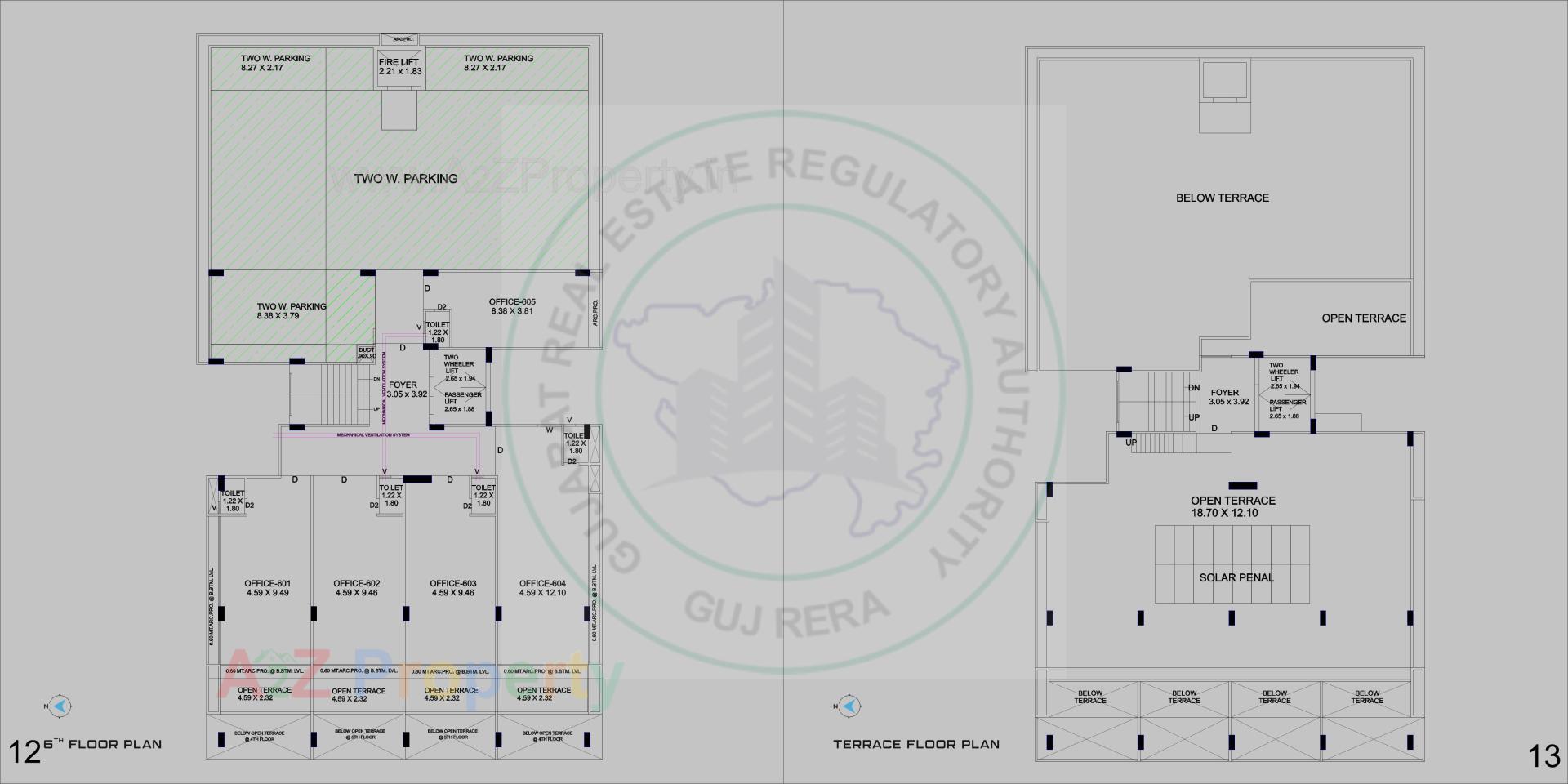  of real estate project City Heights Prime located at Bhavnagar, Bhavnagar, Gujarat