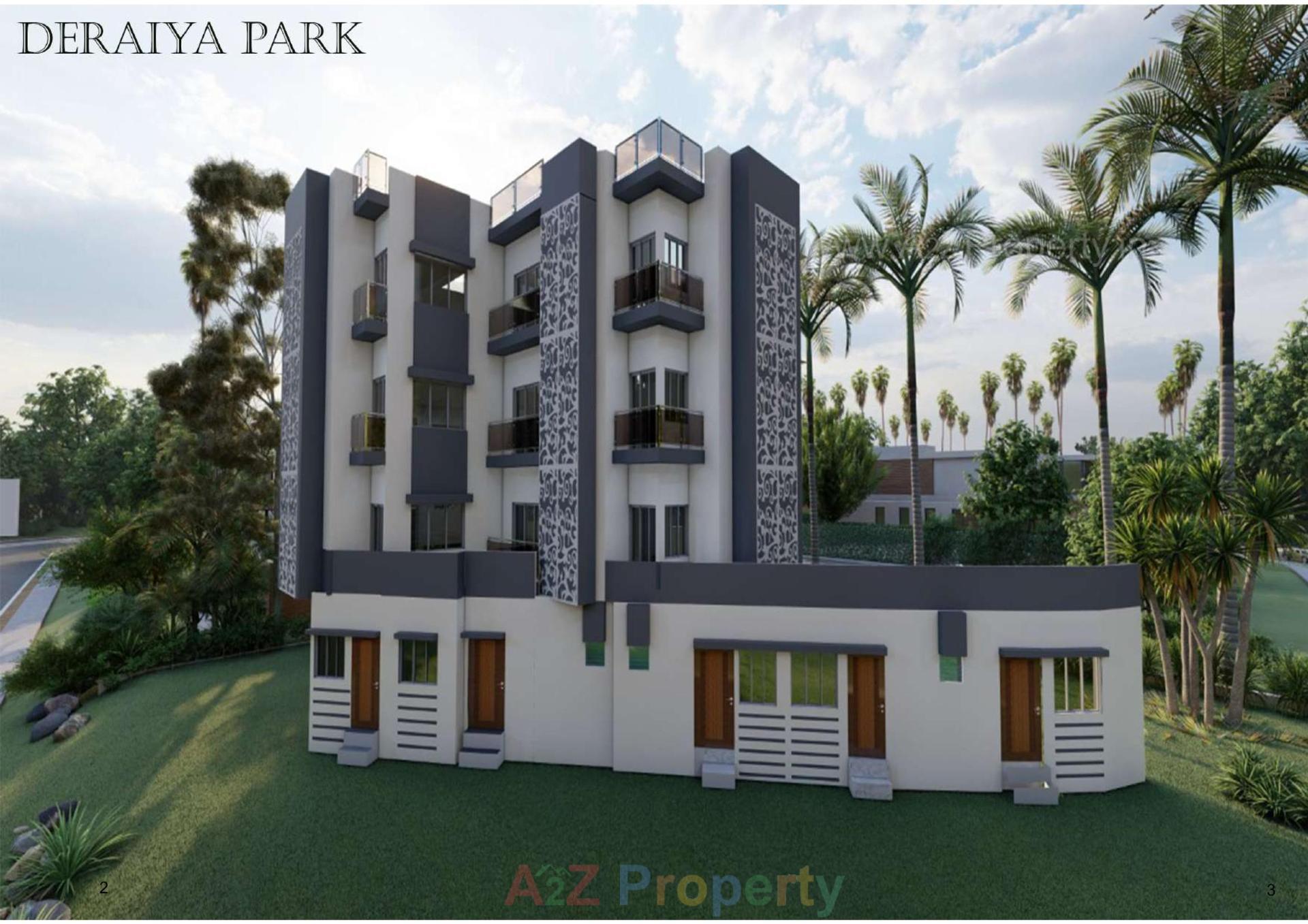 3D Elevation of real estate project Deraiya Park located at Bhavnagar, Bhavnagar, Gujarat